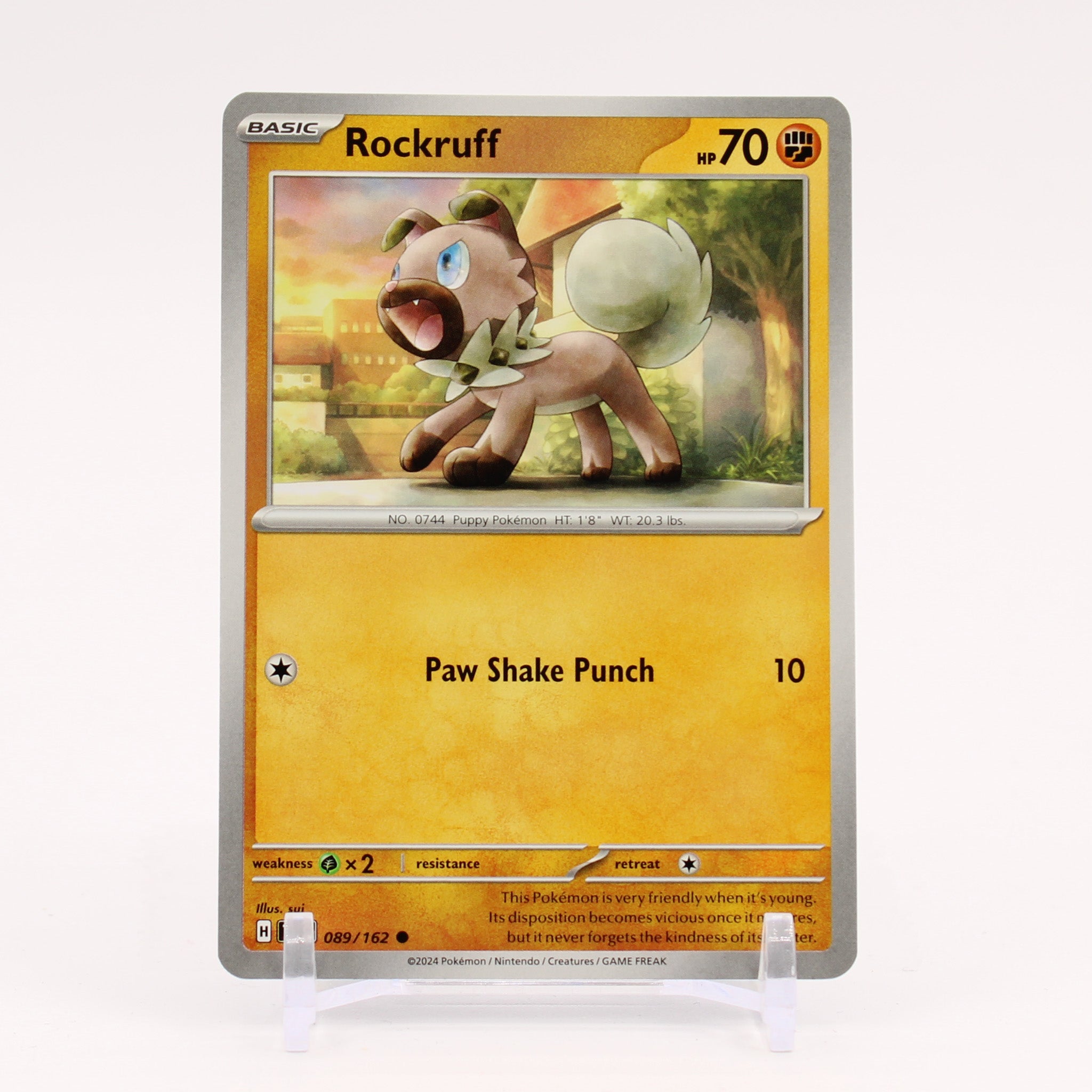 Rockruff - 089/162 Temporal Forces Pokemon - NM/MINT