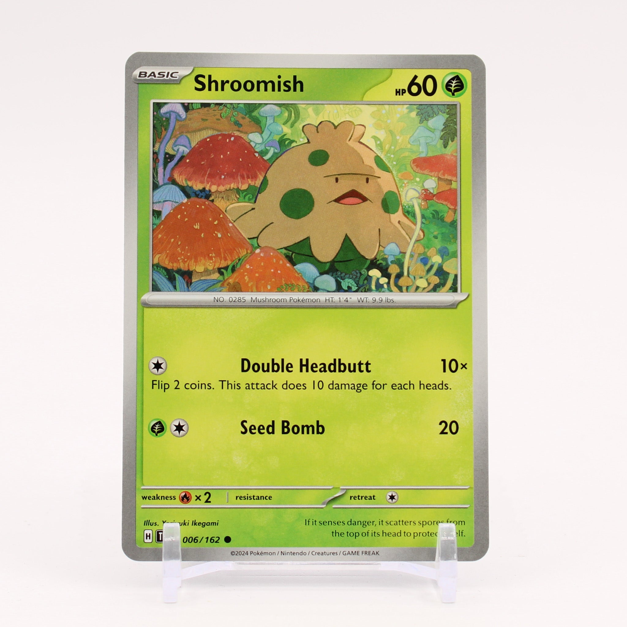 Shroomish - 006/162 Temporal Forces Pokemon - NM/MINT