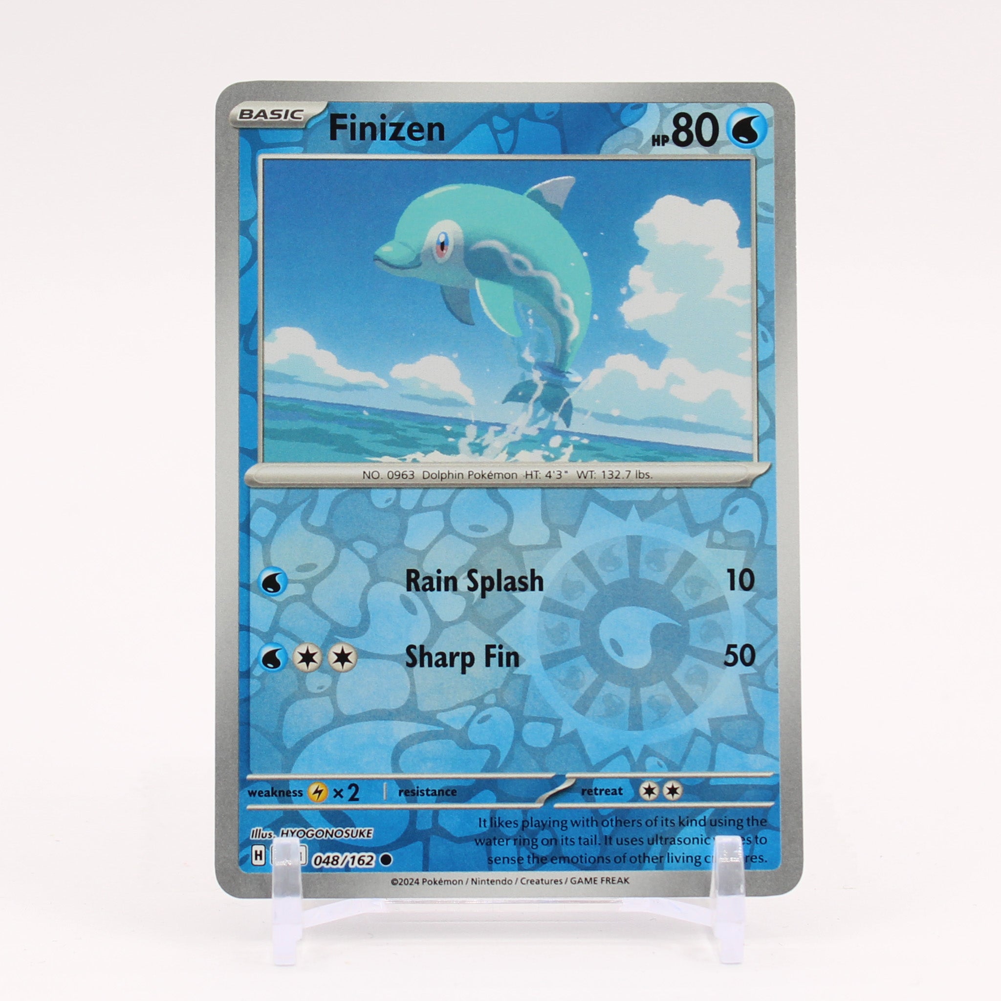 Finizen - 048/162 Temporal Forces Reverse Holo Pokemon - NM/MINT