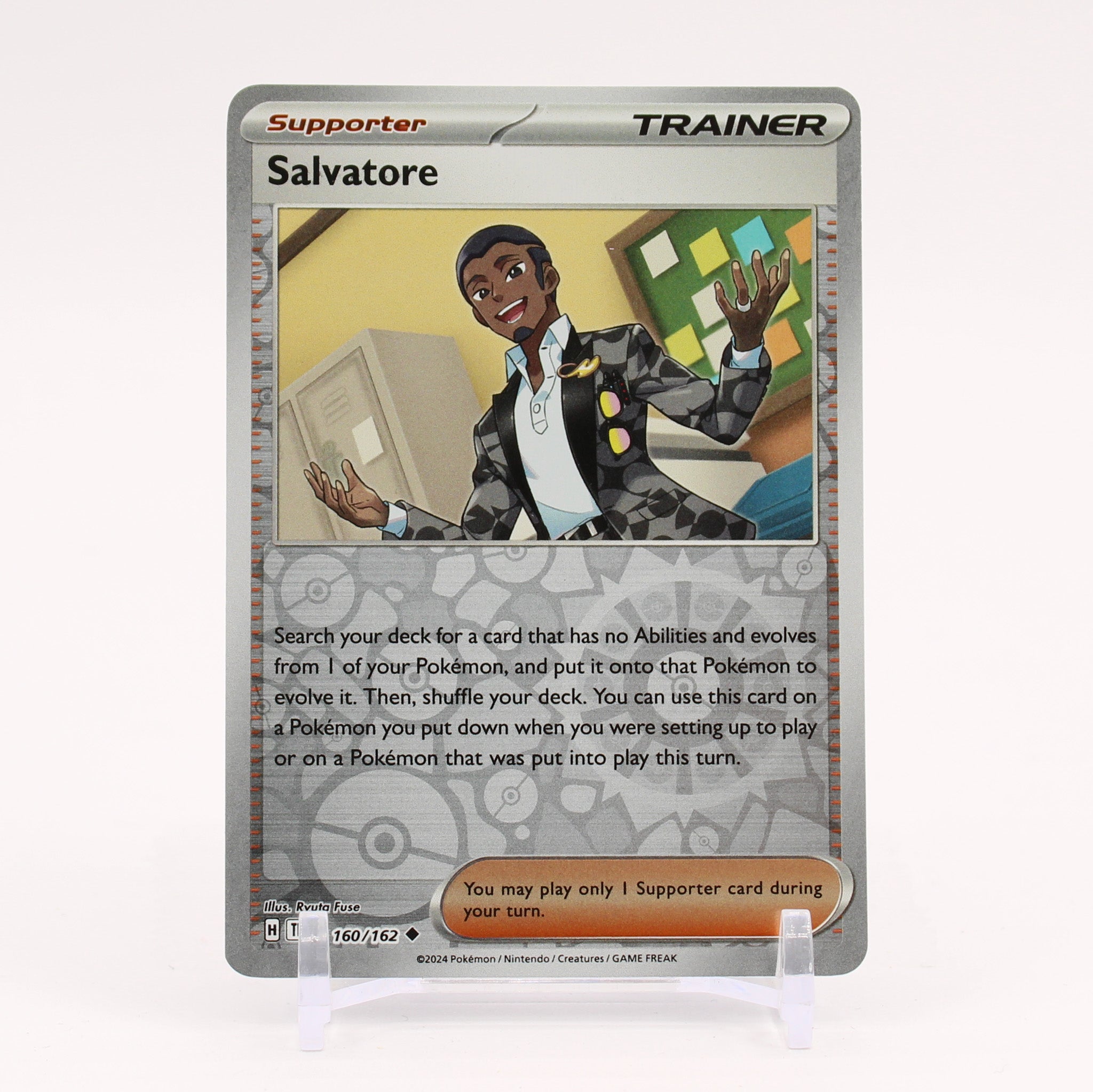 Salvatore - 160/162 Temporal Forces Reverse Holo Trainer - NM/MINT