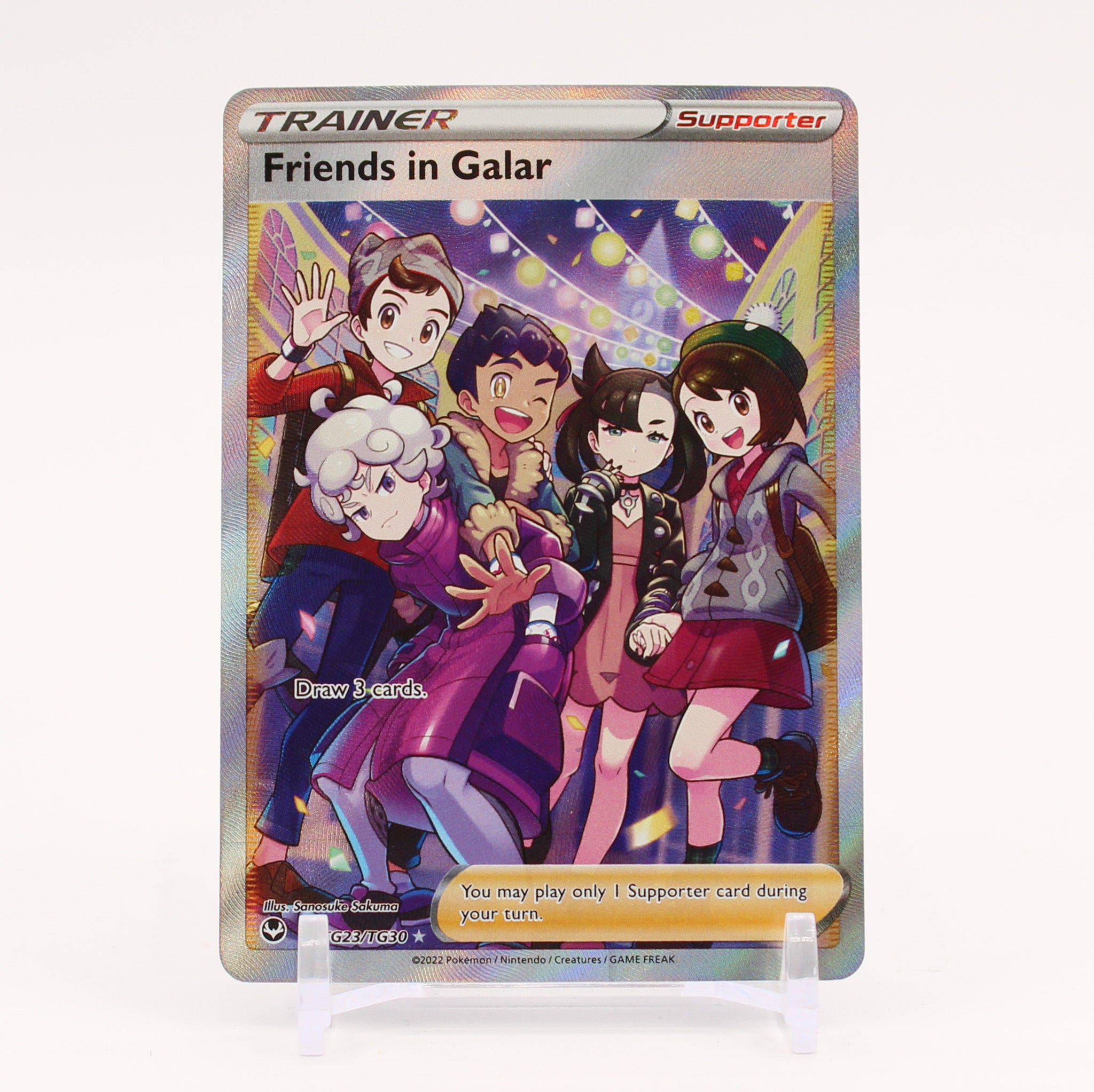 Friends In Galar - TG23/TG30 Silver Tempest Trainer Gallery - NM/MINT