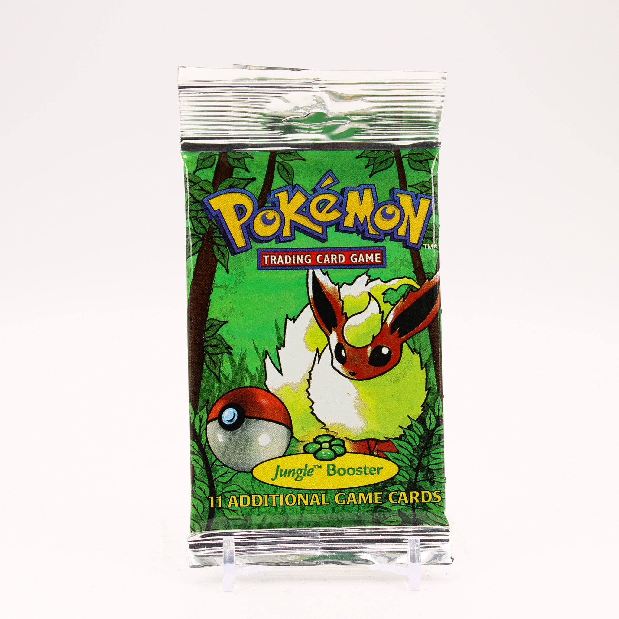 Jungle Unlimited Booster Pack SEALED Pokemon - Flareon 20.97g