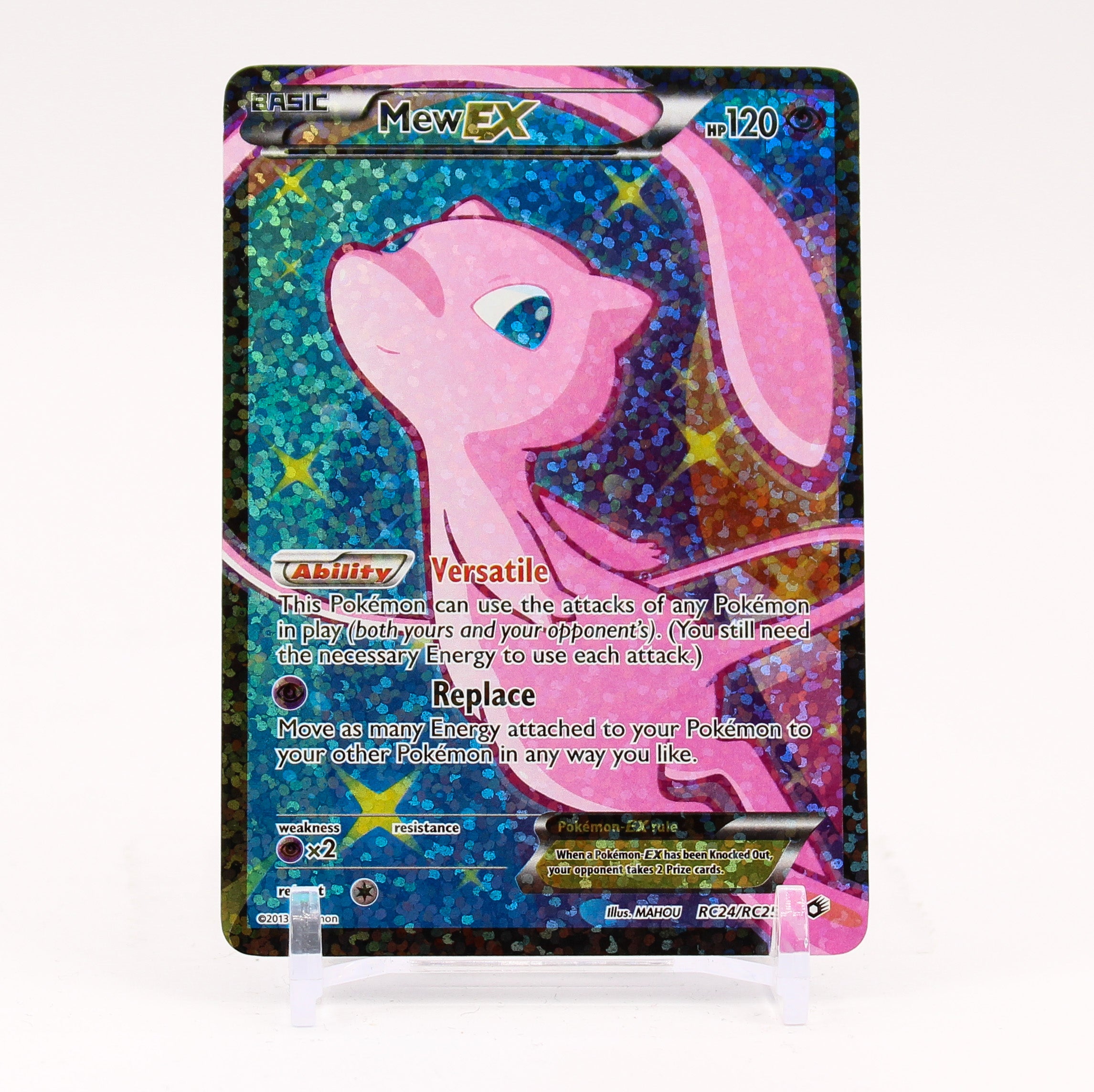 Mew EX - RC24/RC25 Legendary Treasures Radiant Collection Pokemon - NM