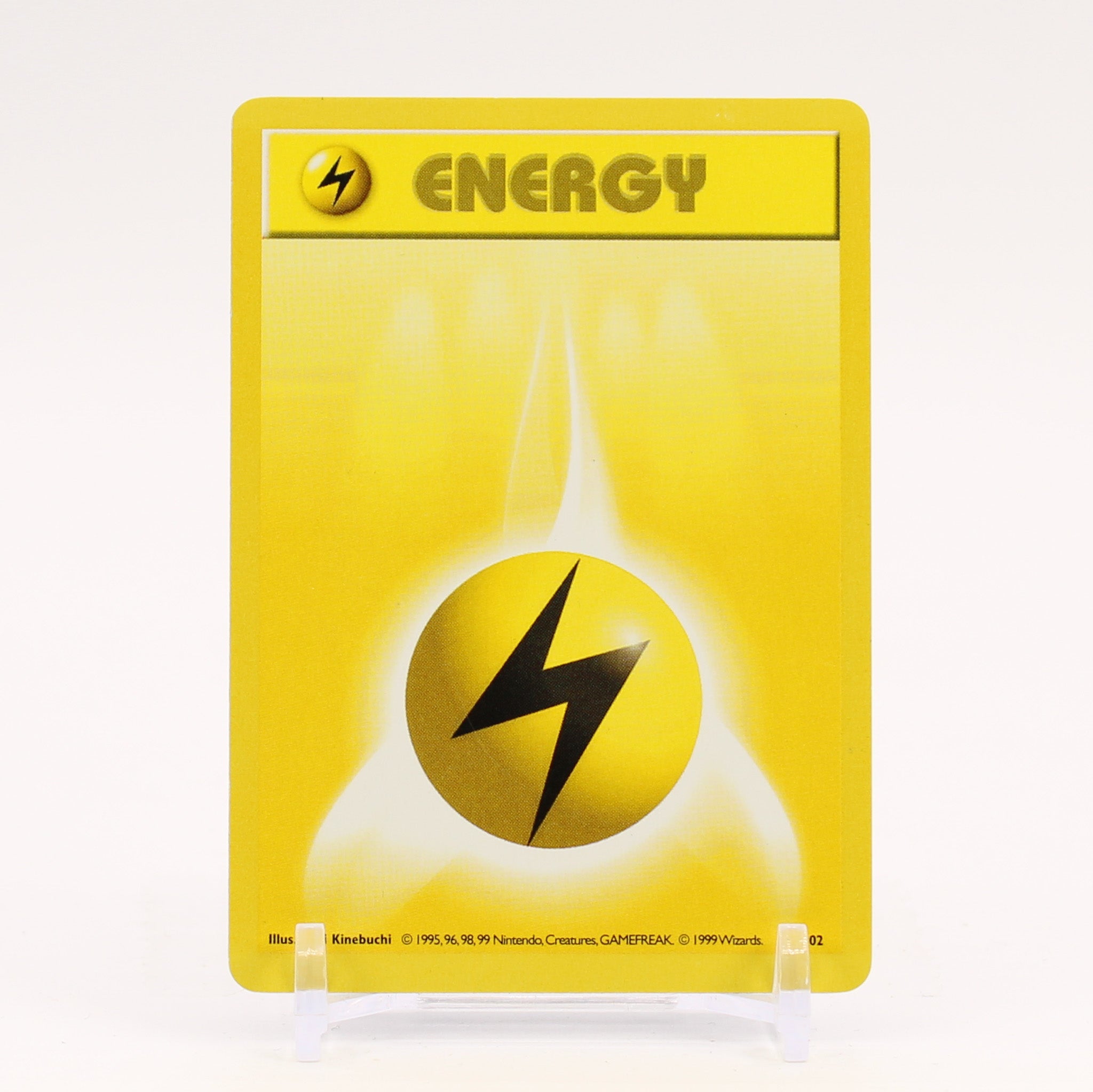 Basic Lightning Energy - 100/102 Base Set Shadowless - NM