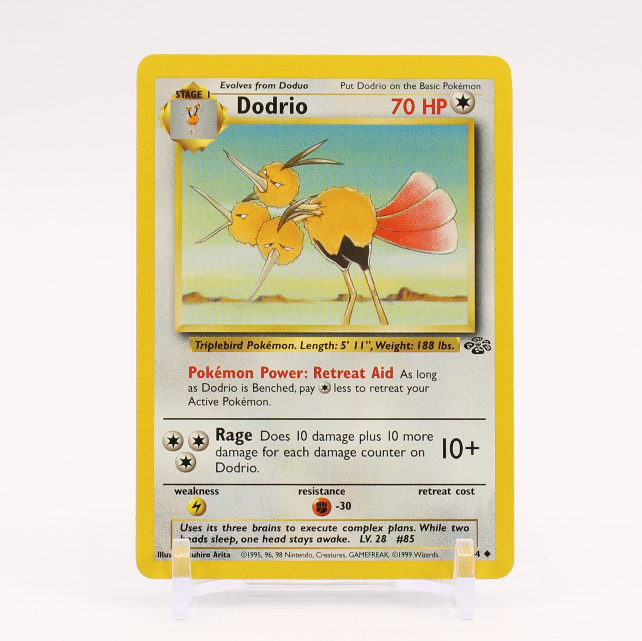 Dodrio - 34/64 Jungle Unlimited Pokemon - NM