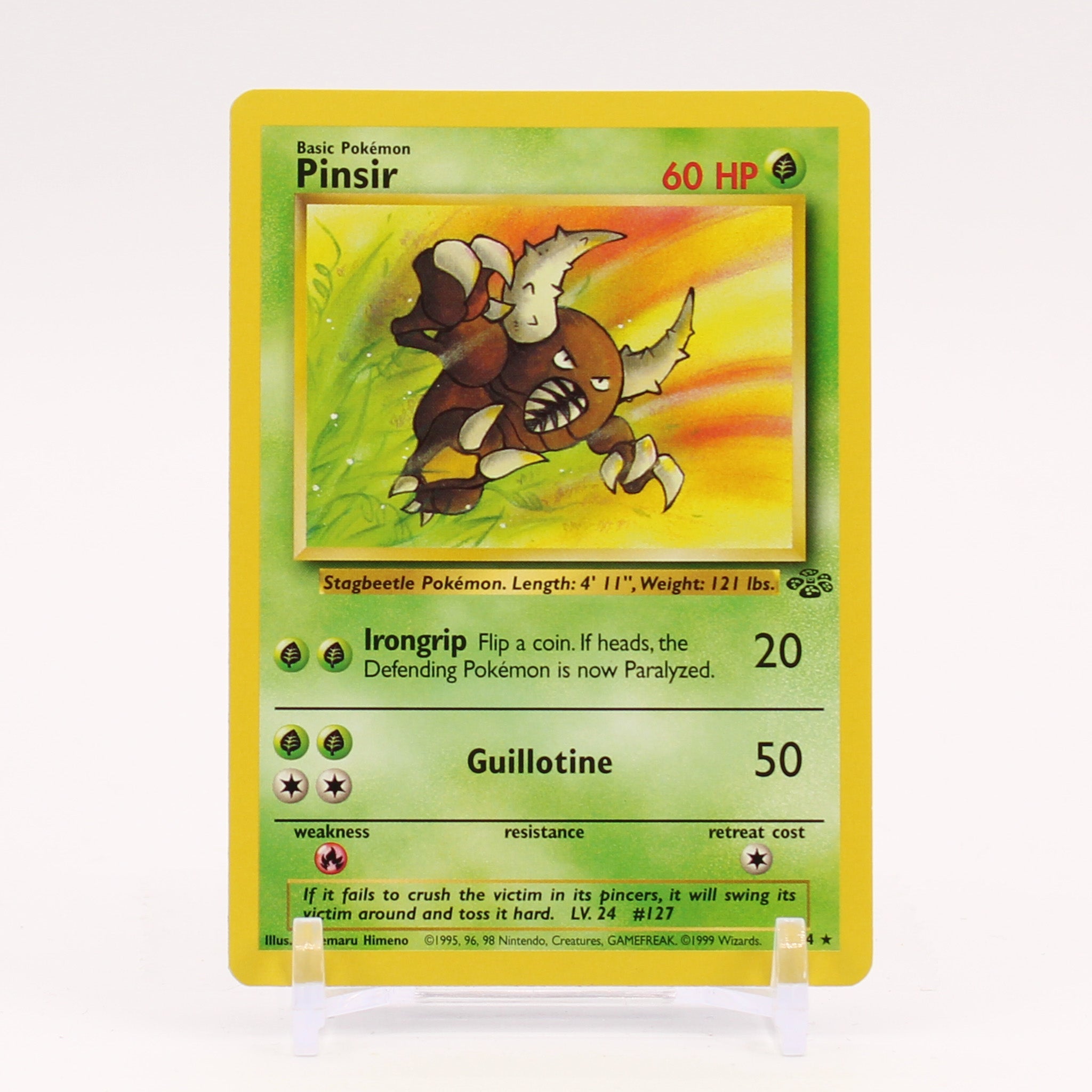 Pinsir - 25/64 Jungle Unlimited Rare Pokemon - NM