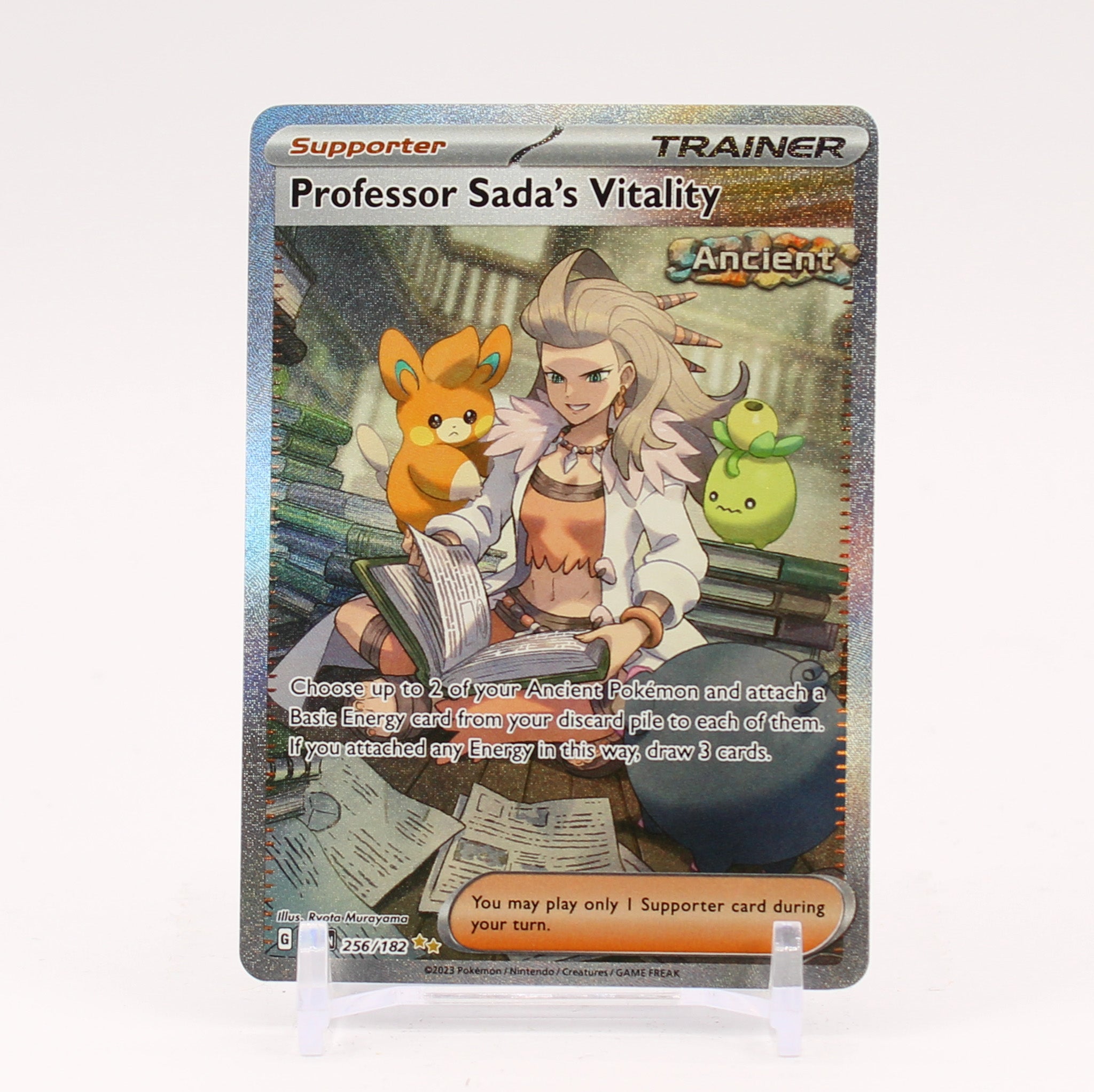 Professor Sada's Vitality - 256/182 Paradox Rift Special Illustration Trainer NM/MINT