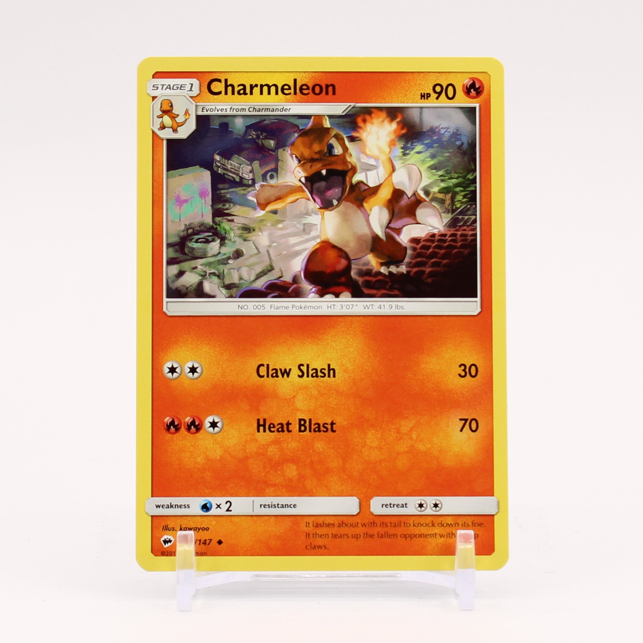 Charmeleon - 19/147 Burning Shadows Pokemon - NM/MINT