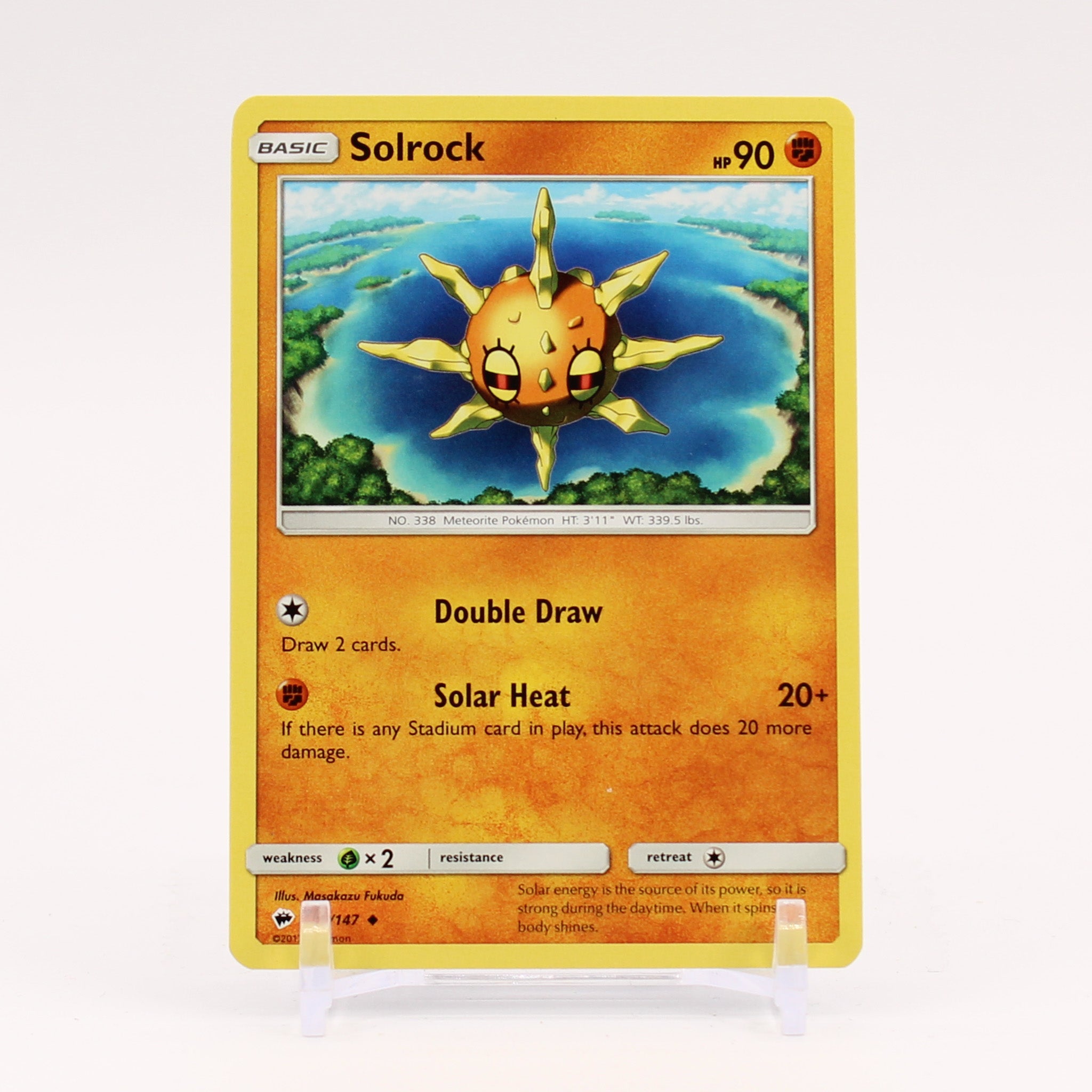 Solrock - 69/147 Burning Shadows Pokemon - NM/MINT