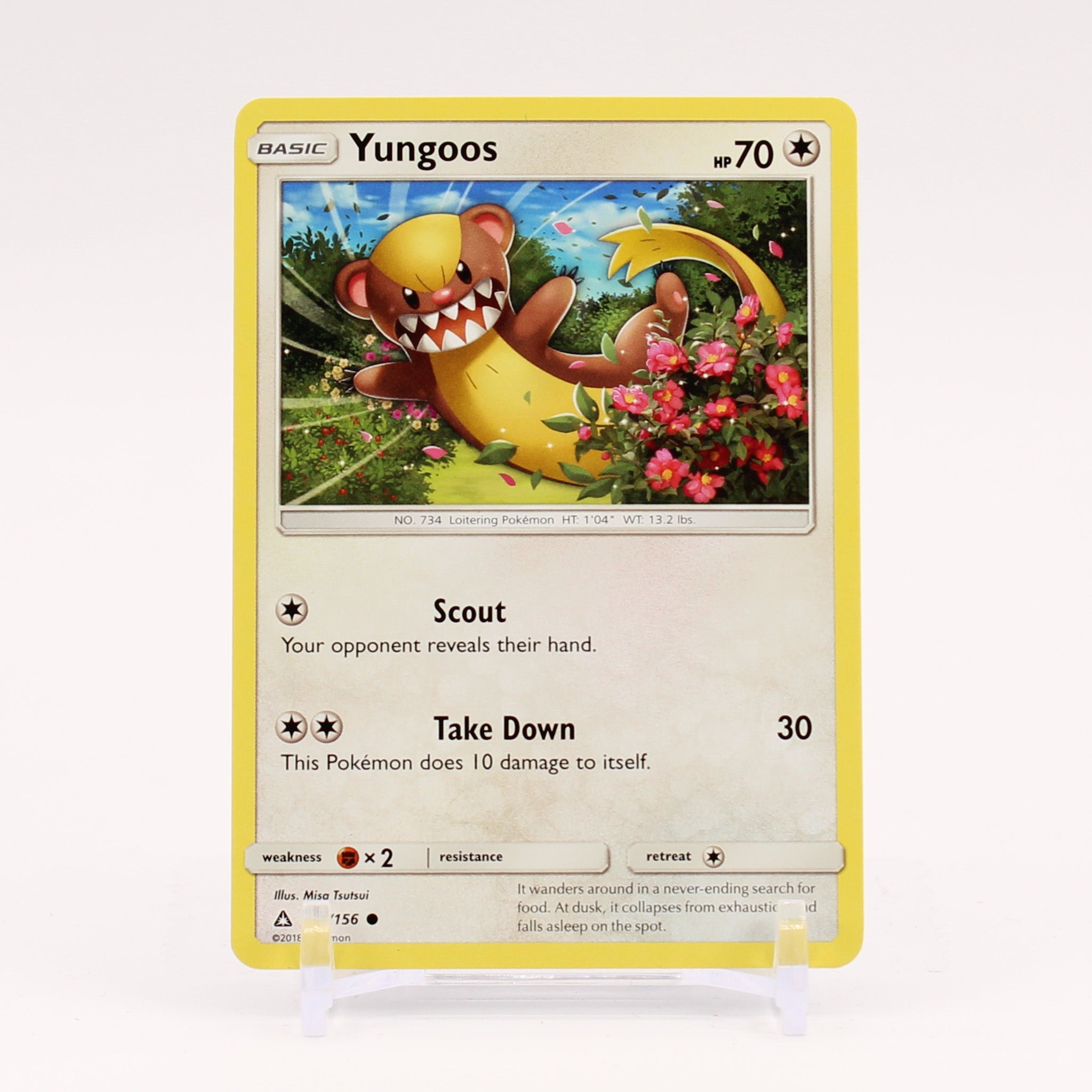 Yungoos - 112/156 Ultra Prism Pokemon - NM/MINT