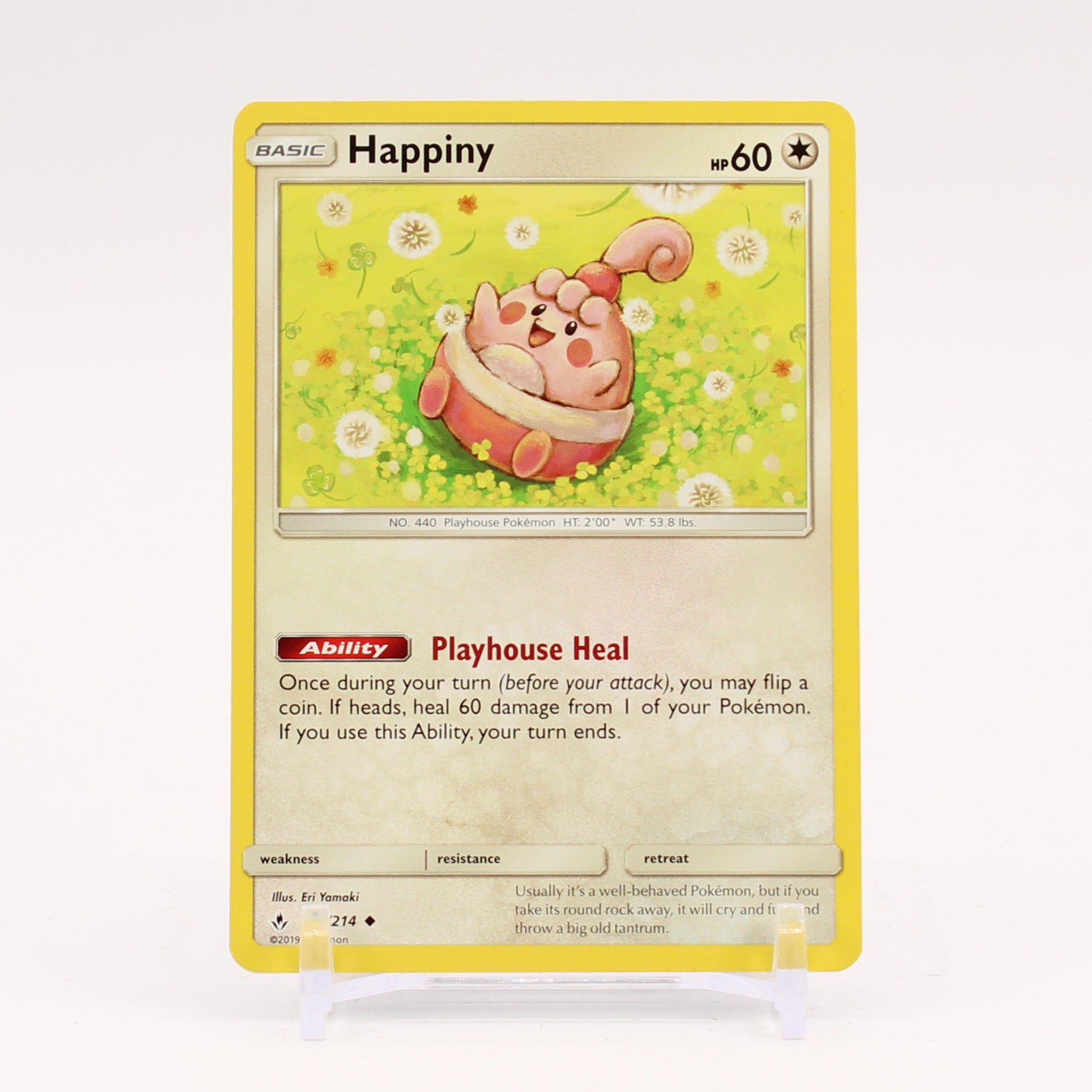Happiny - 161/214 Unbroken Bonds Pokemon - NM/MINT
