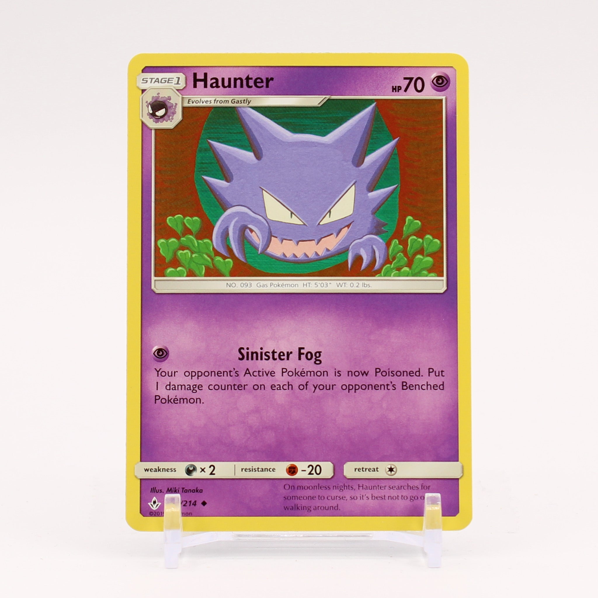 Haunter - 69/214 Unbroken Bonds Pokemon - NM/MINT
