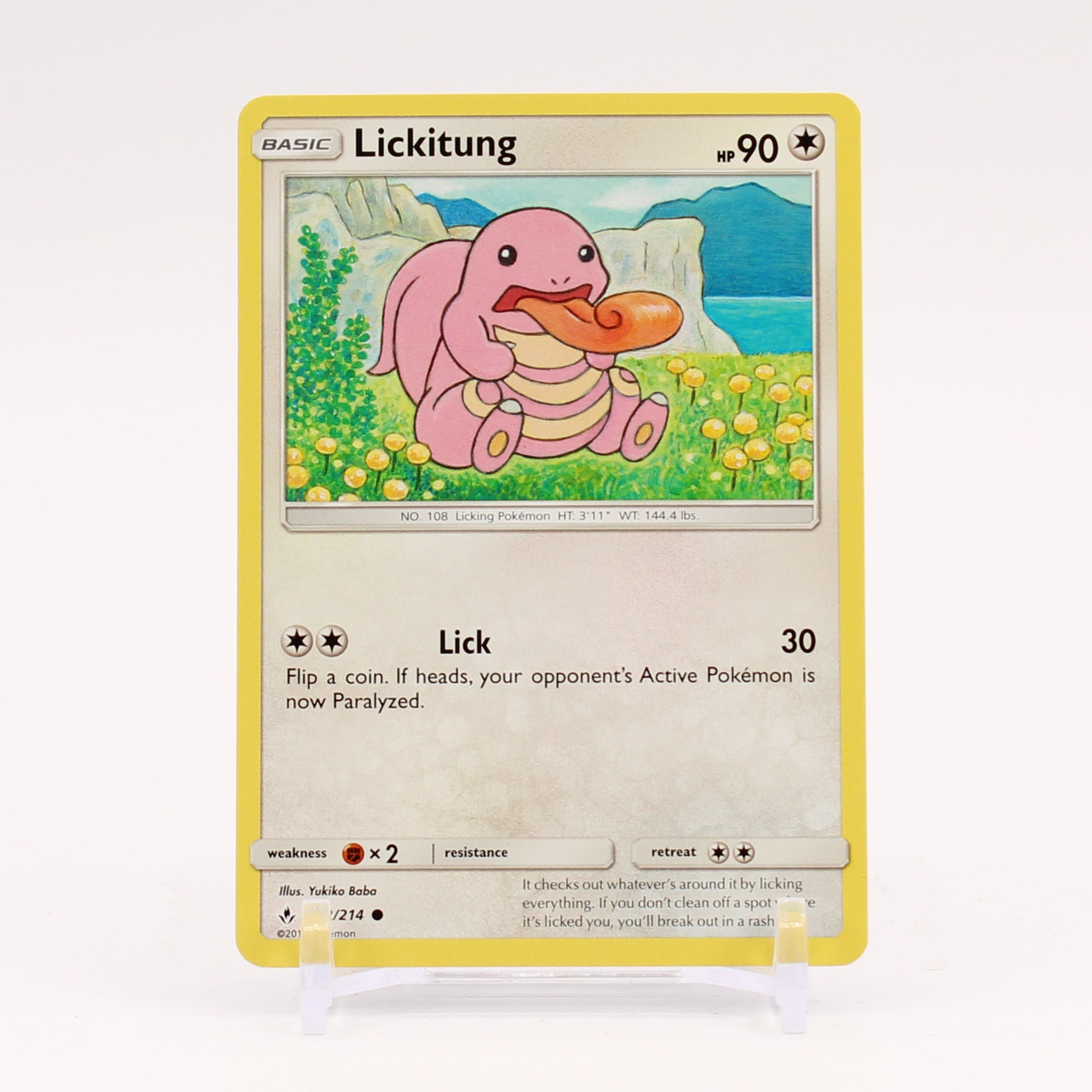 Lickitung - 152/214 Unbroken Bonds Pokemon - NM/MINT