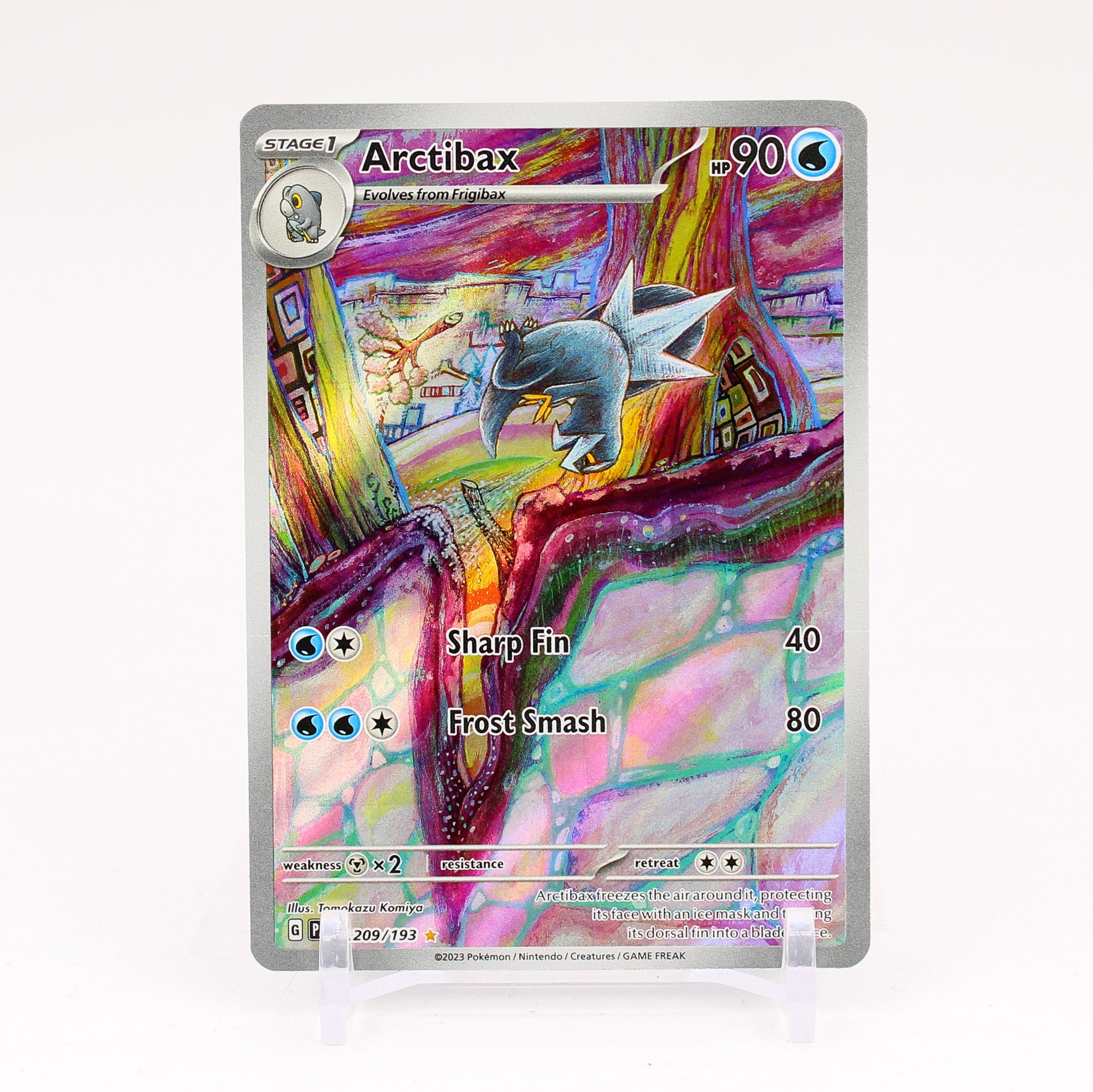 Arctibax - 209/193 Paldea Evolved ILLUSTRATION RARE Pokemon - NM/MINT