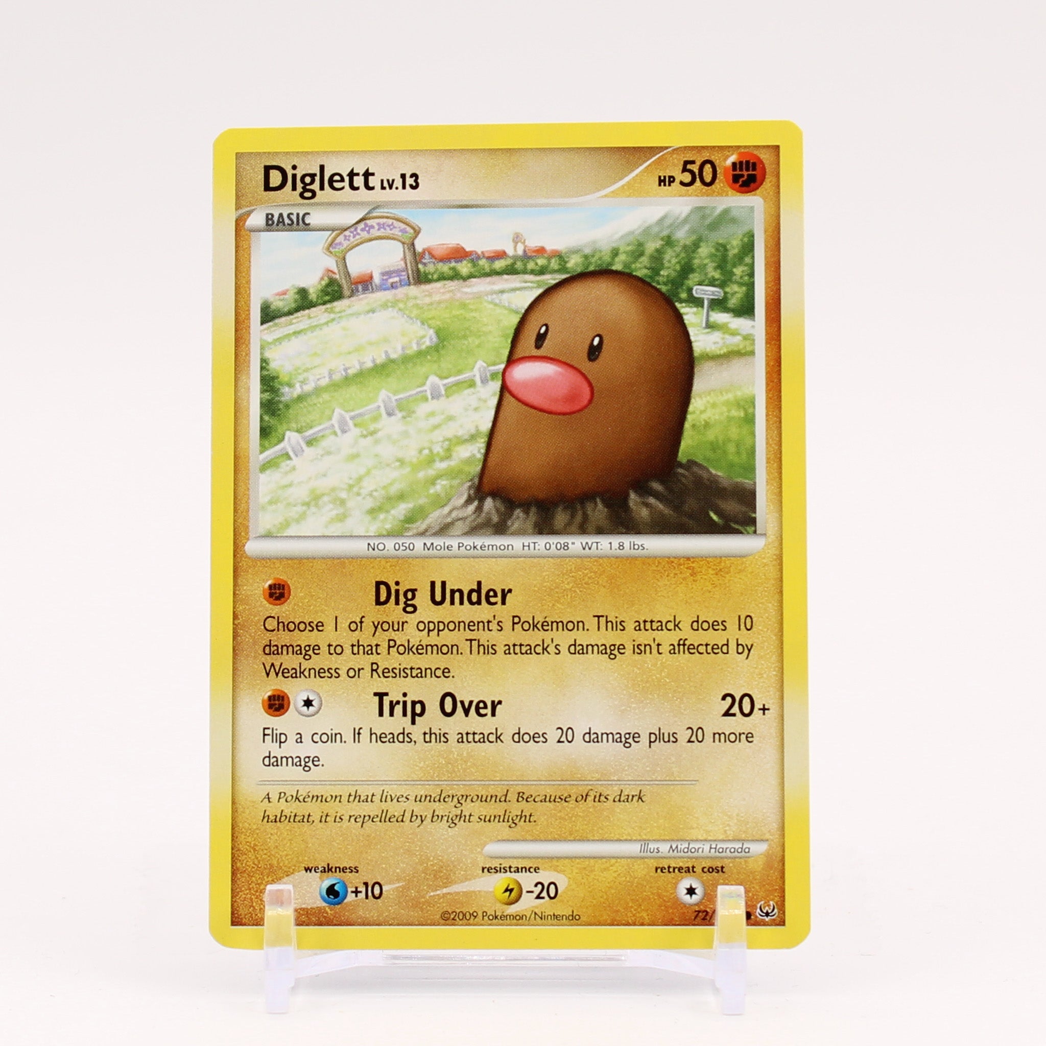 Diglett - 72/127 Platinum Pokemon - NM