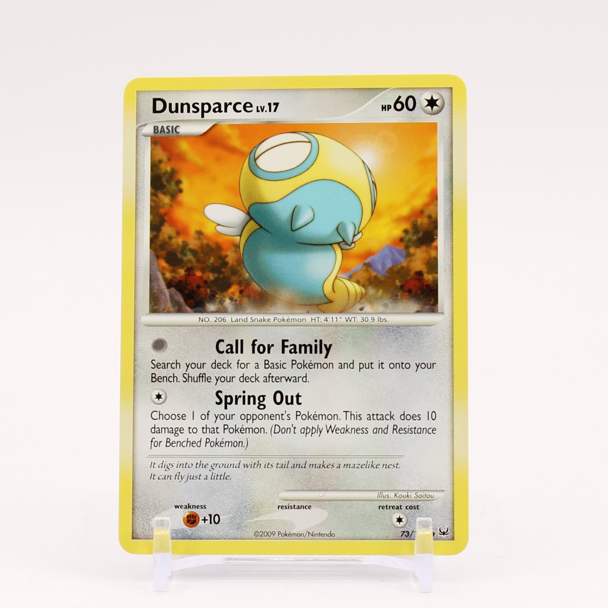 Dunsparce - 73/127 Platinum Pokemon - NM