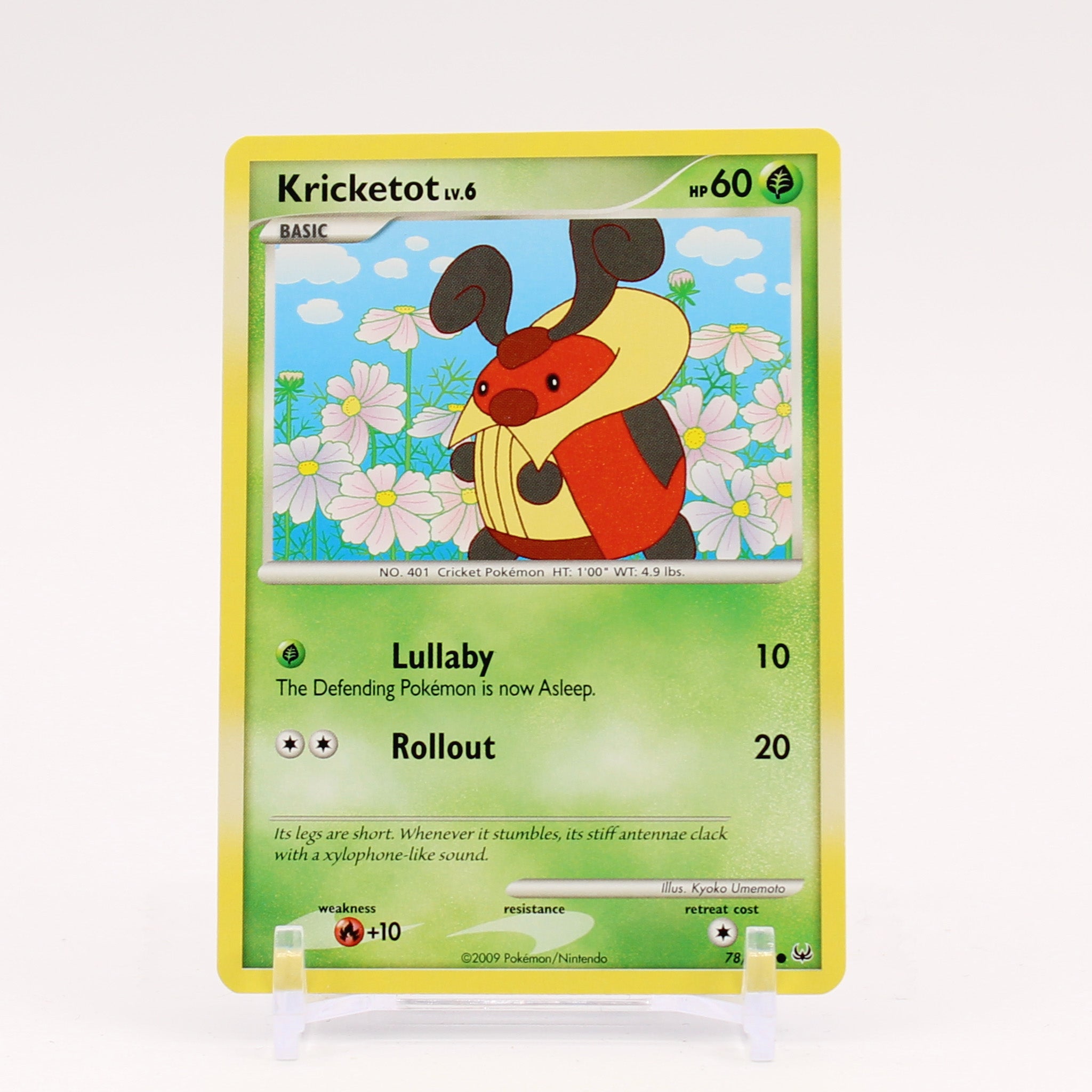 Kricketot - 78/127 Platinum Pokemon - NM