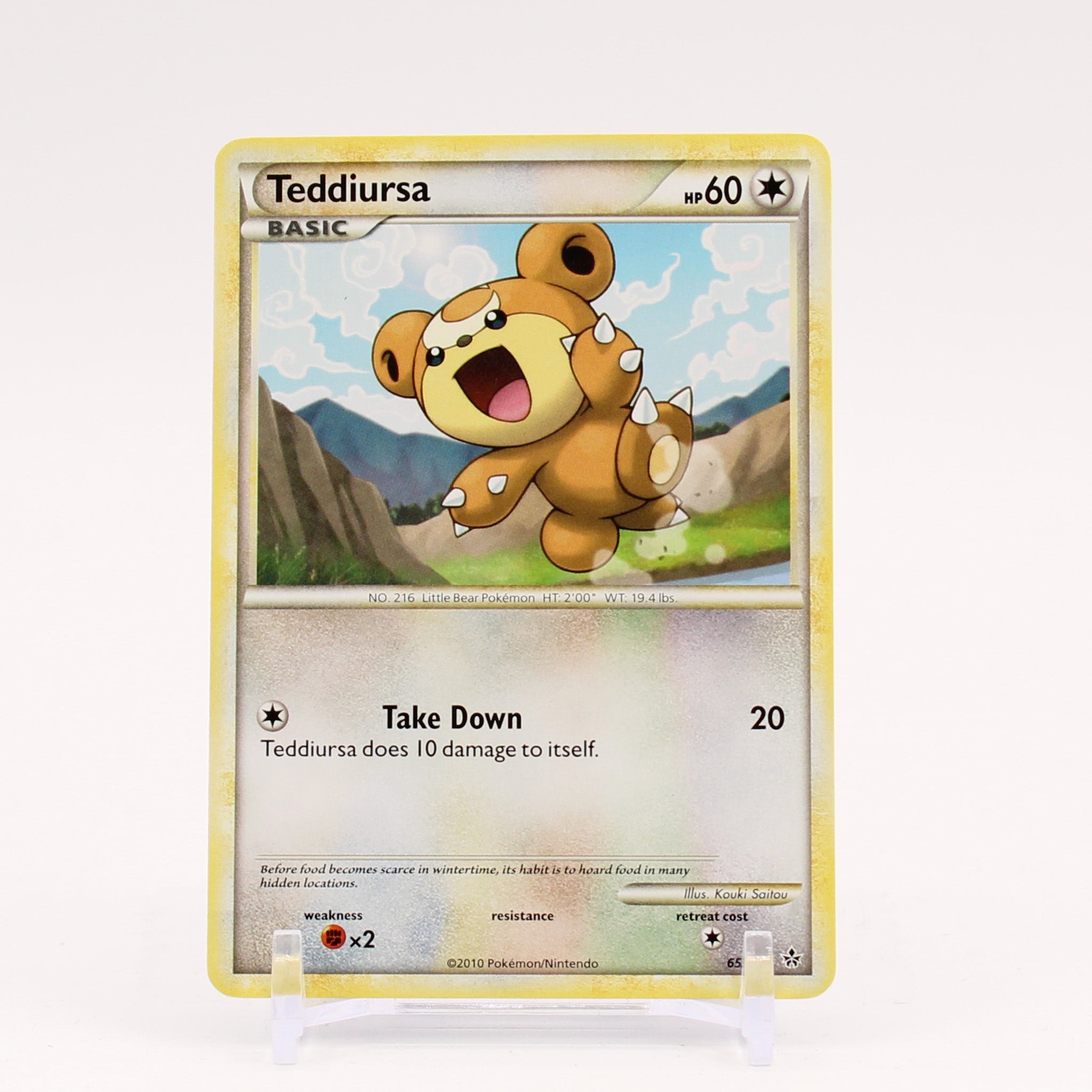 Teddiursa - 65/95 Undaunted Pokemon - NM