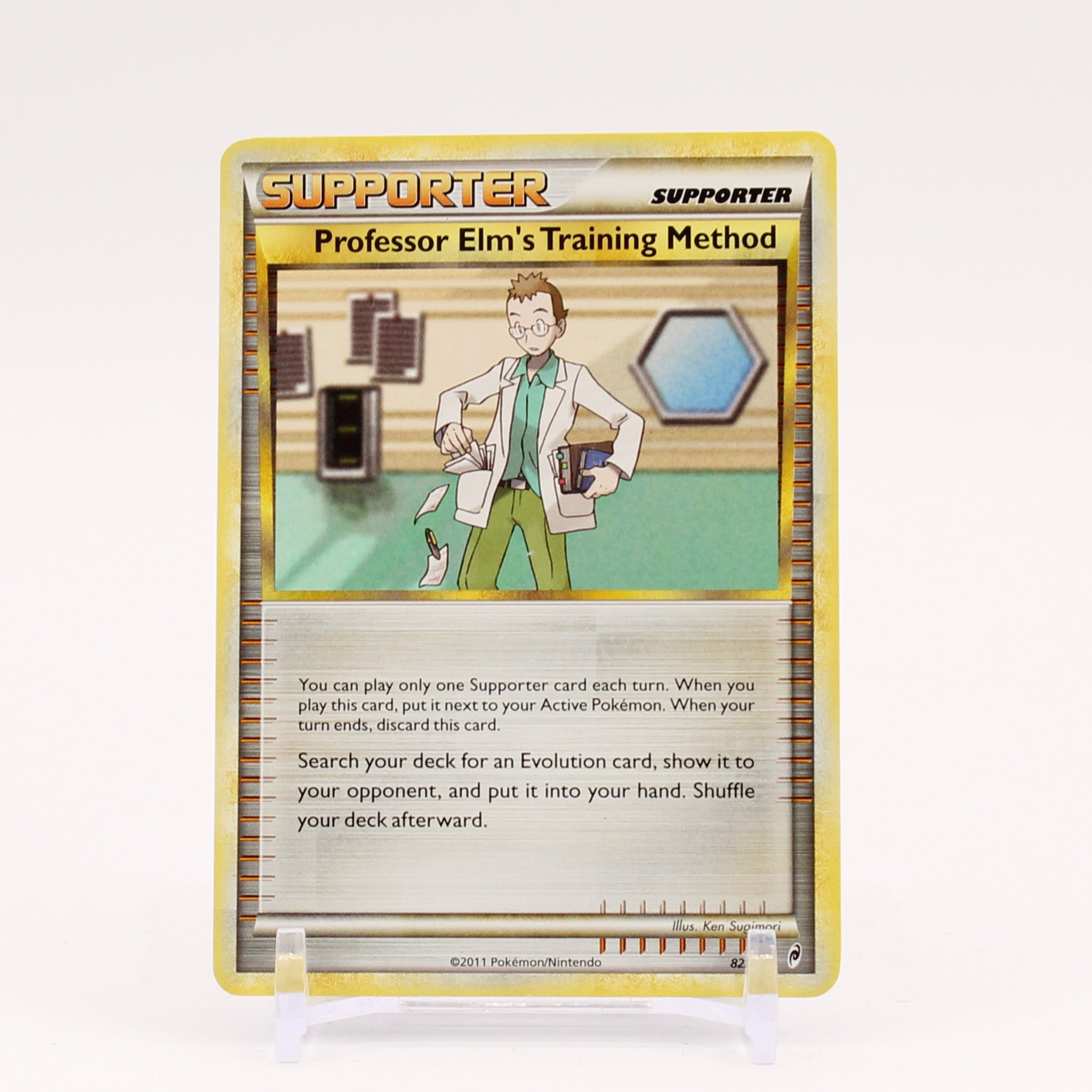 Professor Elm's Training Method - 82/95 Call of Legends Trainer - NM