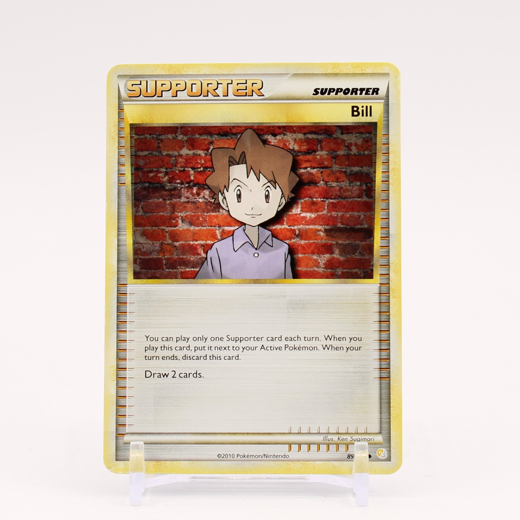 Bill - 89/123 HeartGold SoulSilver Trainer - NM