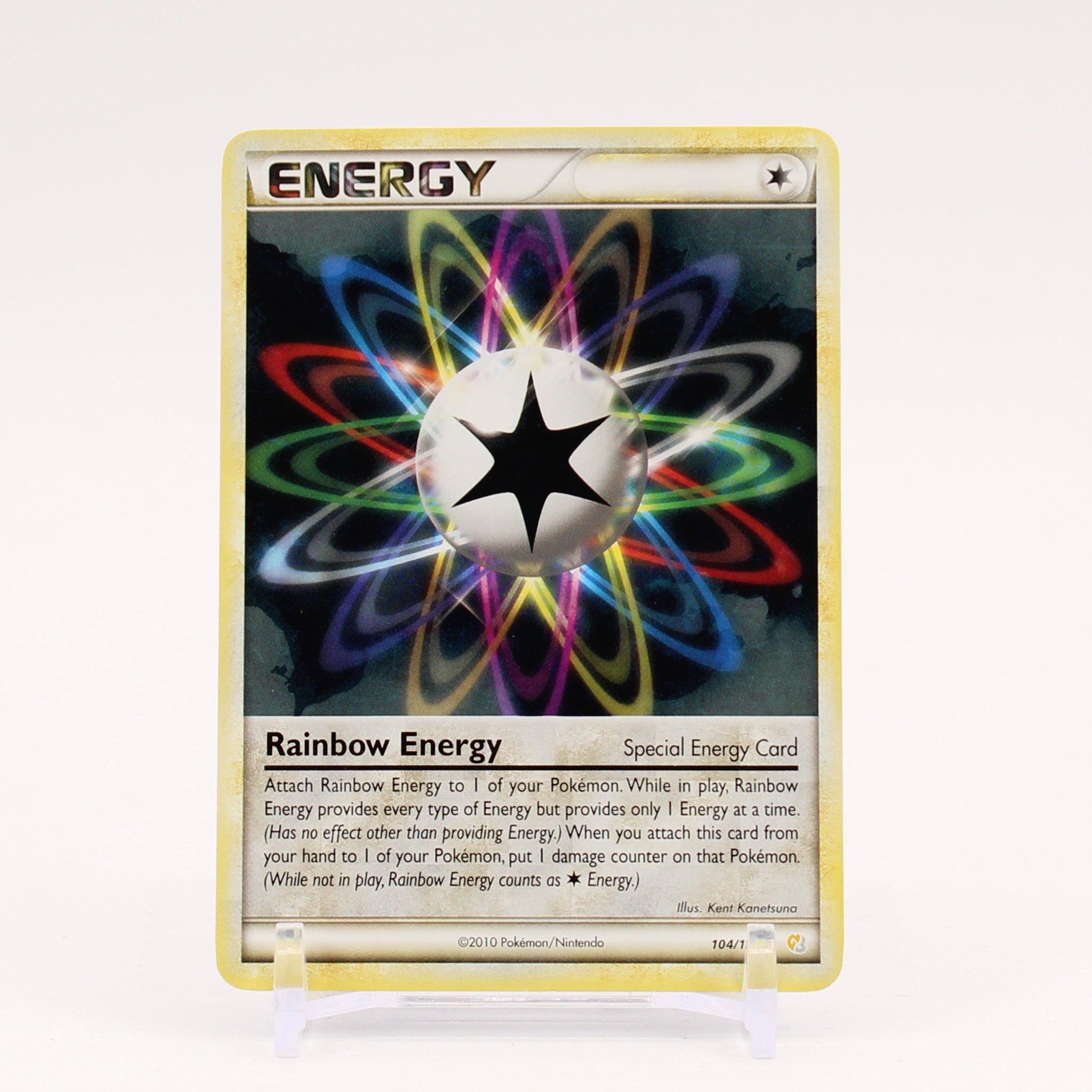 Rainbow Energy - 104/123 HeartGold SoulSilver - NM