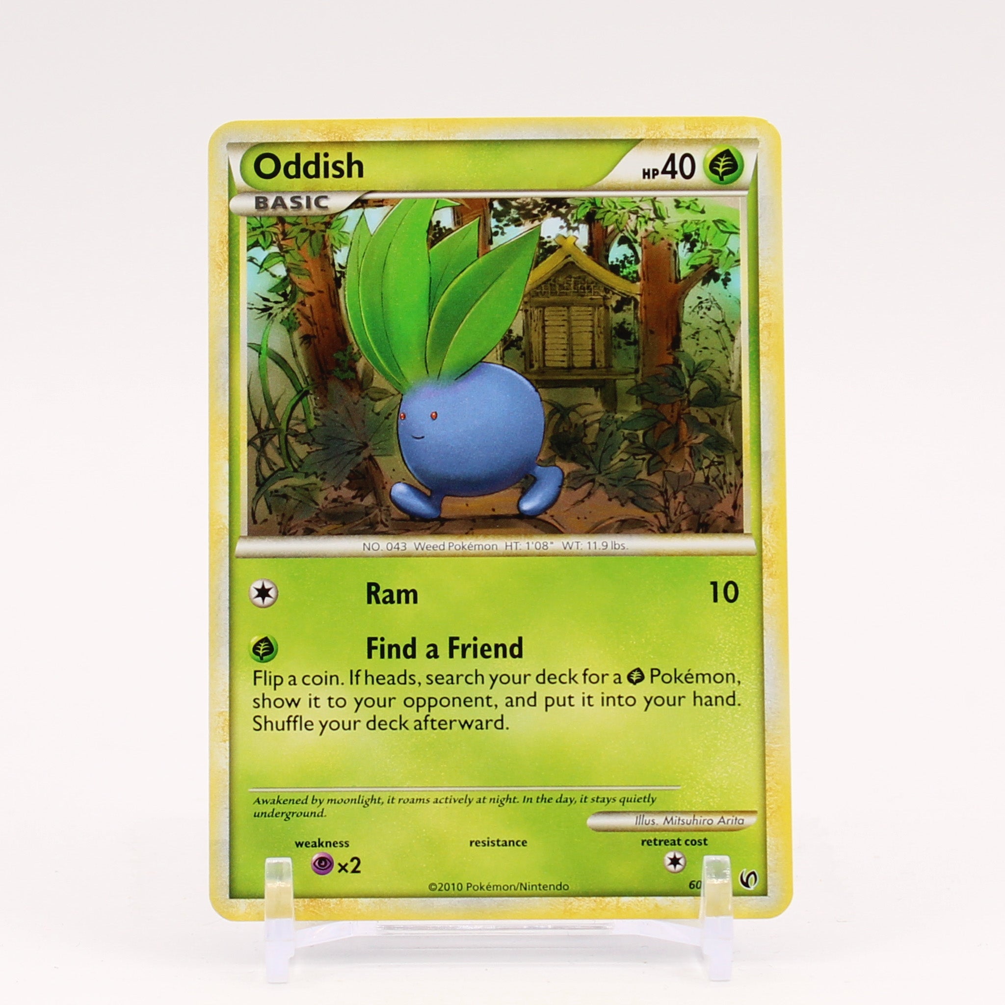 Oddish - 60/90 Undaunted Pokemon - NM