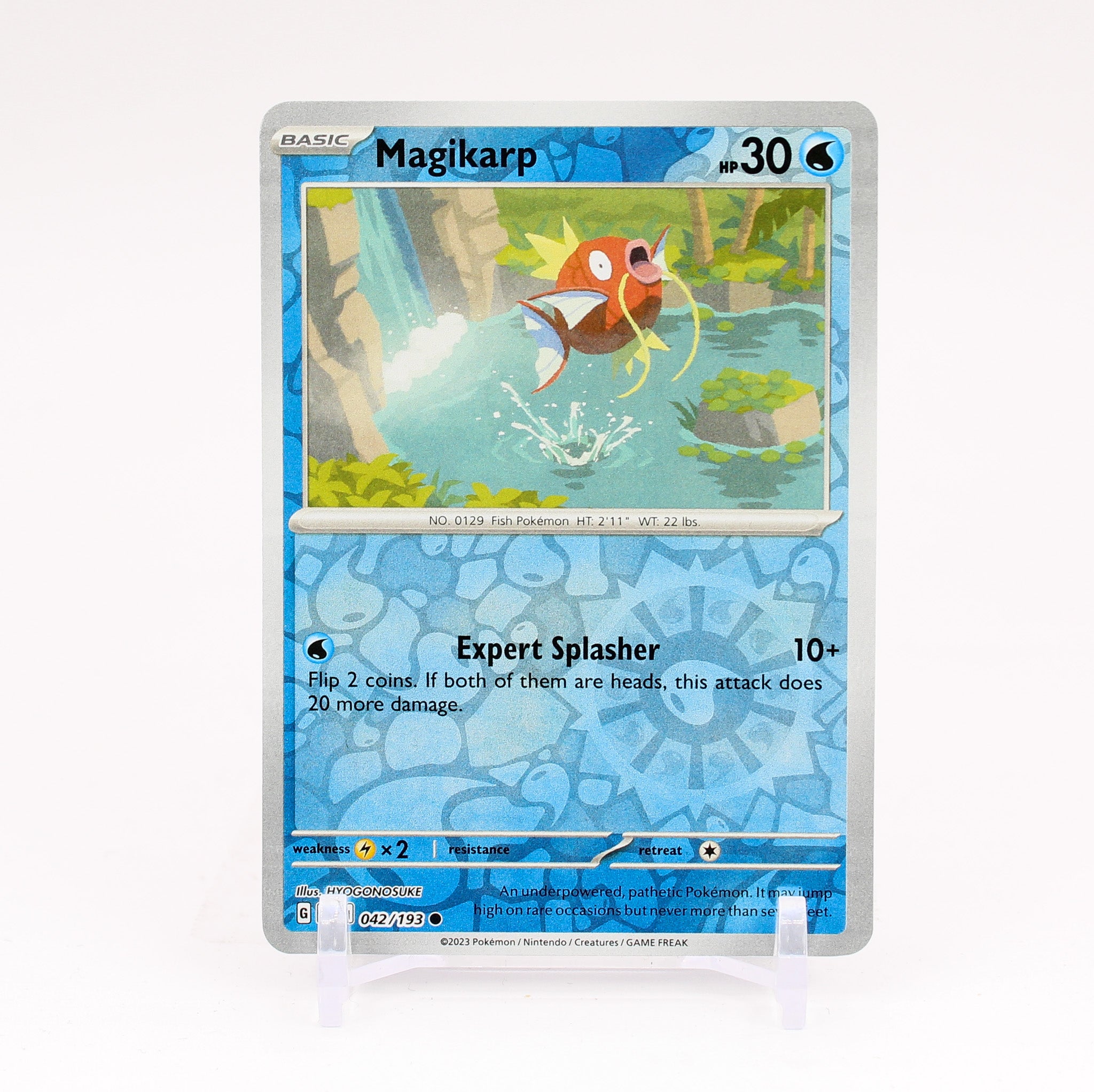 Magikarp - 042/193 Paldea Evolved Reverse Holo Common Pokemon - NM/MINT