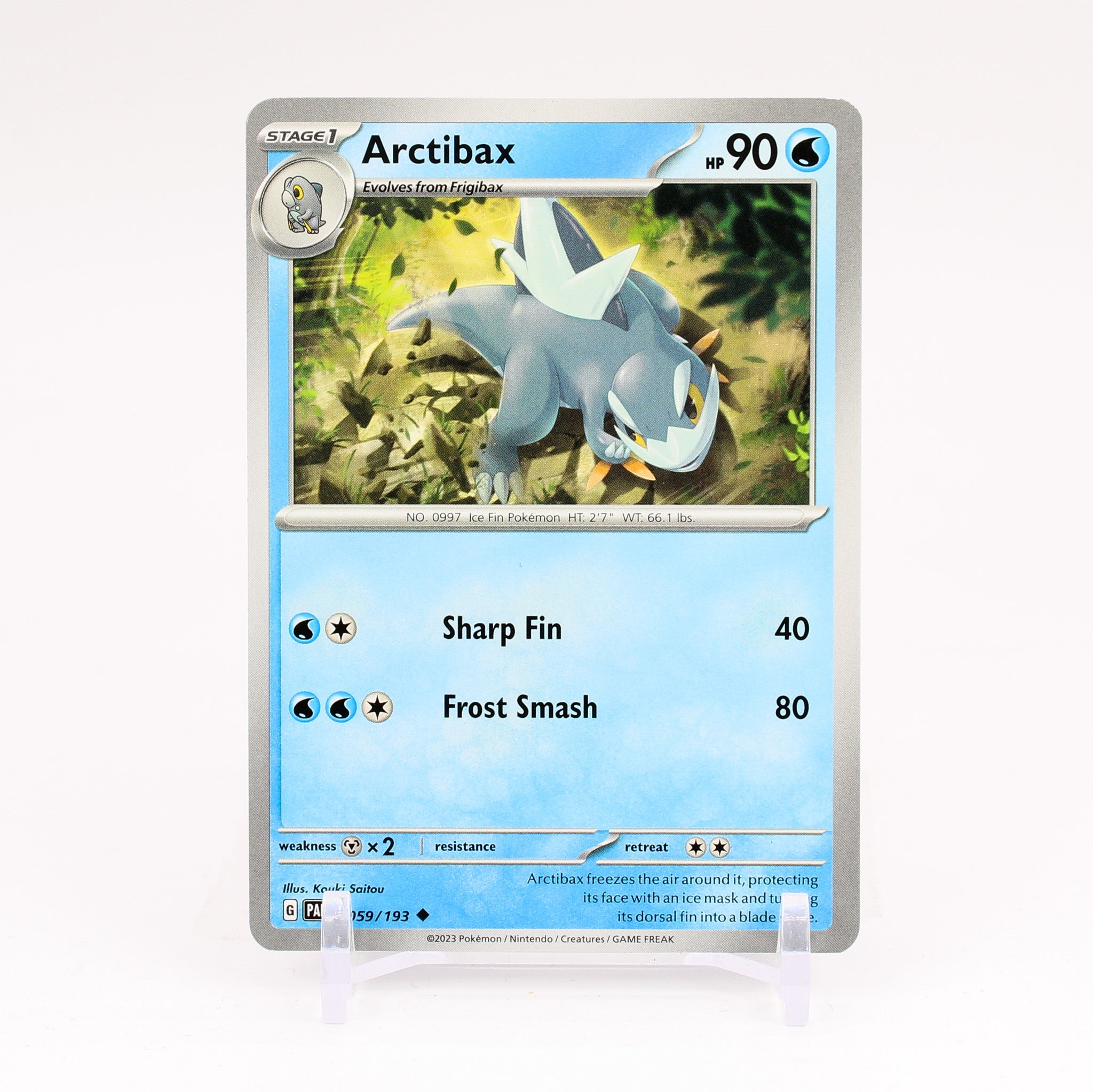 Arctibax - 059/193 Paldea Evolved Uncommon Pokemon - NM/MINT