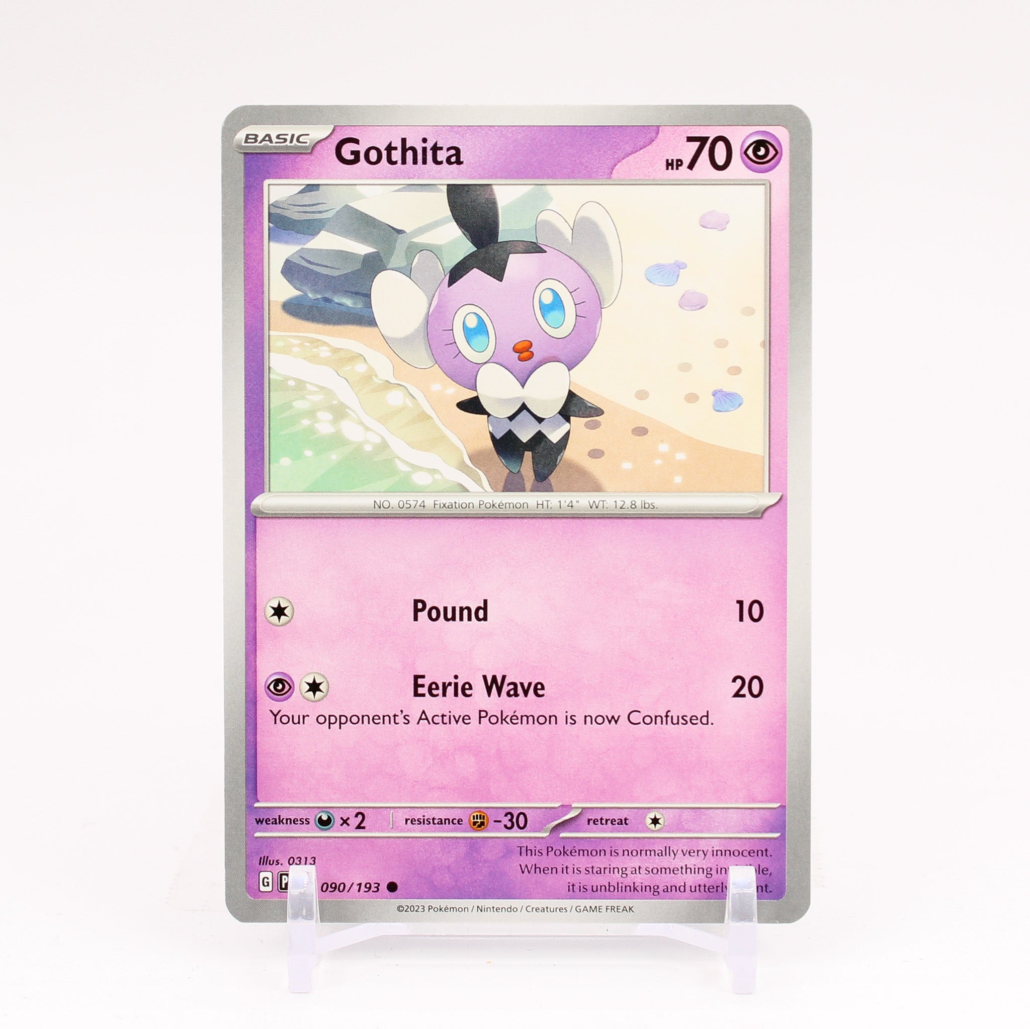 Gothita - 090/193 Paldea Evolved Common Pokemon - NM/MINT
