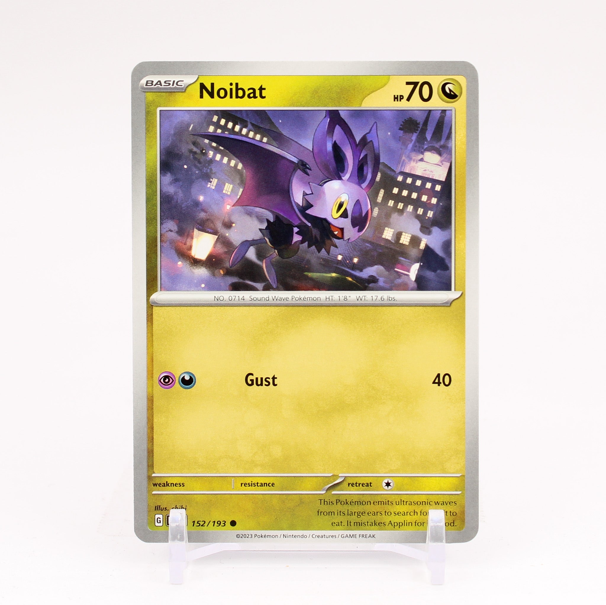 Noibat - 152/193 Paldea Evolved Common Pokemon - NM/MINT
