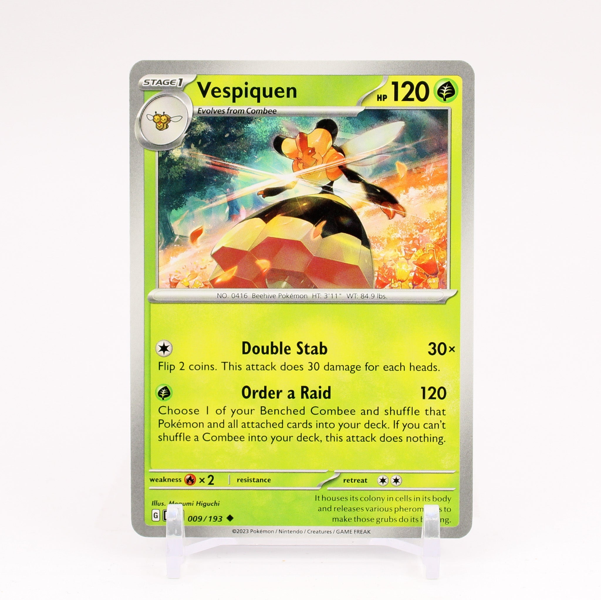 Vespiquen - 009/193 Paldea Evolved Uncommon Pokemon - NM/MINT