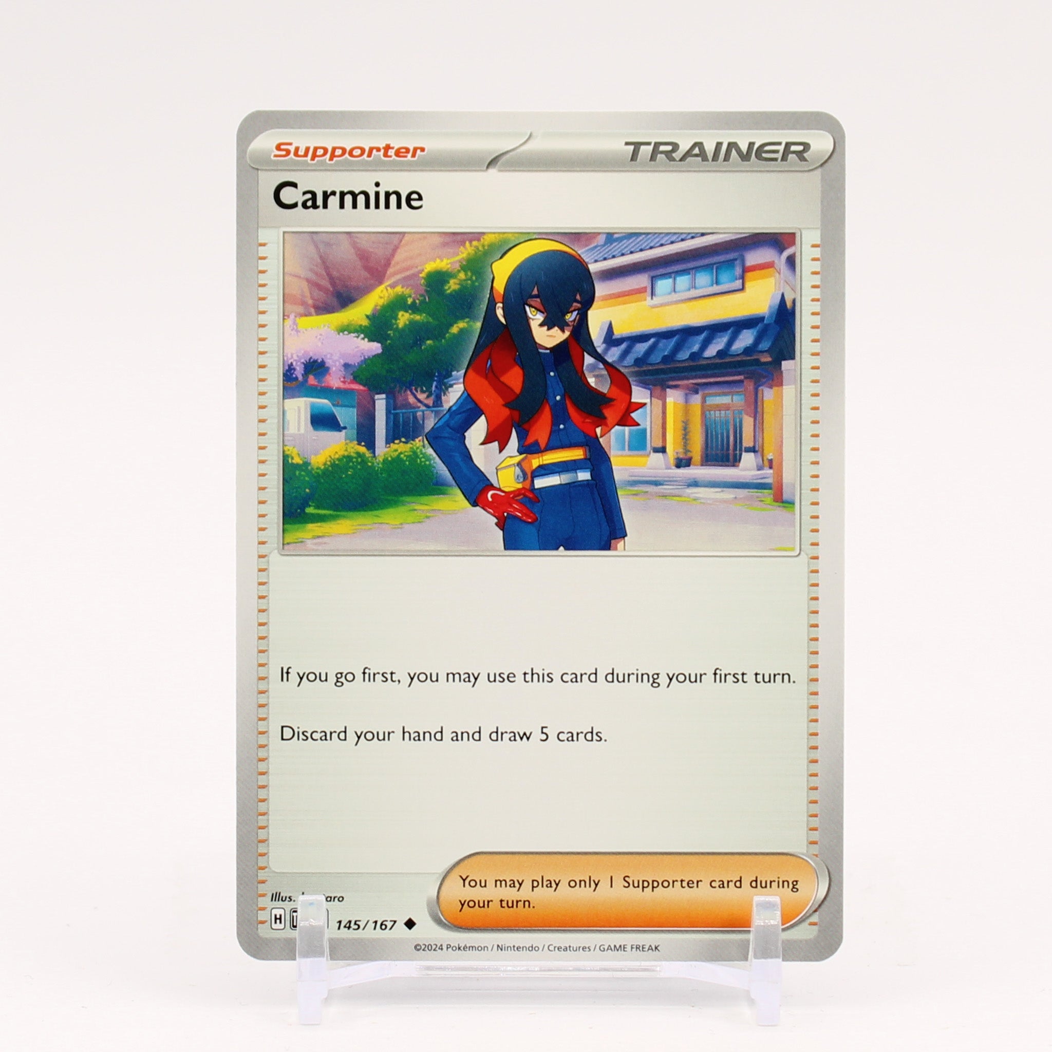 Carmine - 145/167 Twilight Masquerade Trainer - NM/MINT