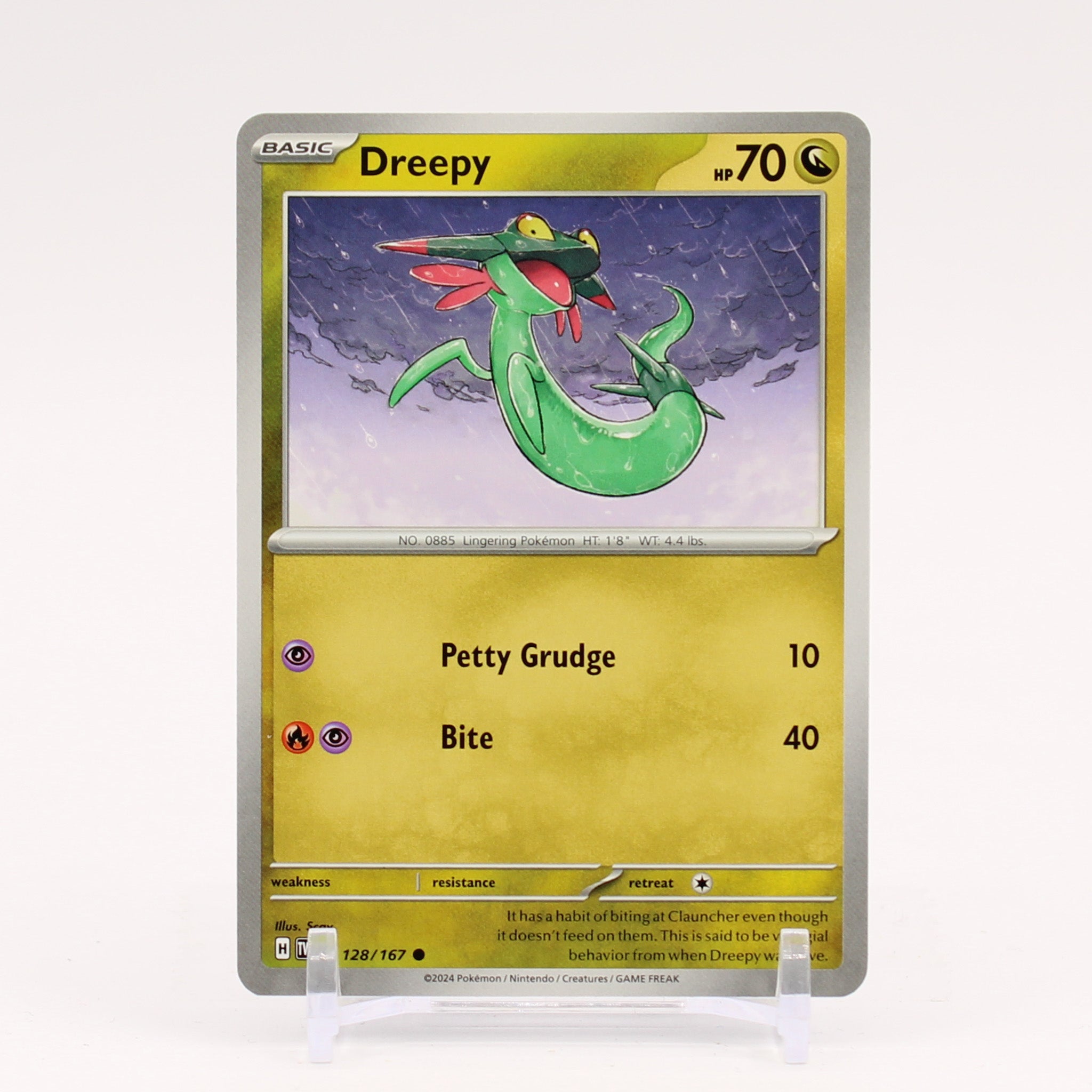 Dreepy - 128/167 Twilight Masquerade Pokemon - NM/MINT