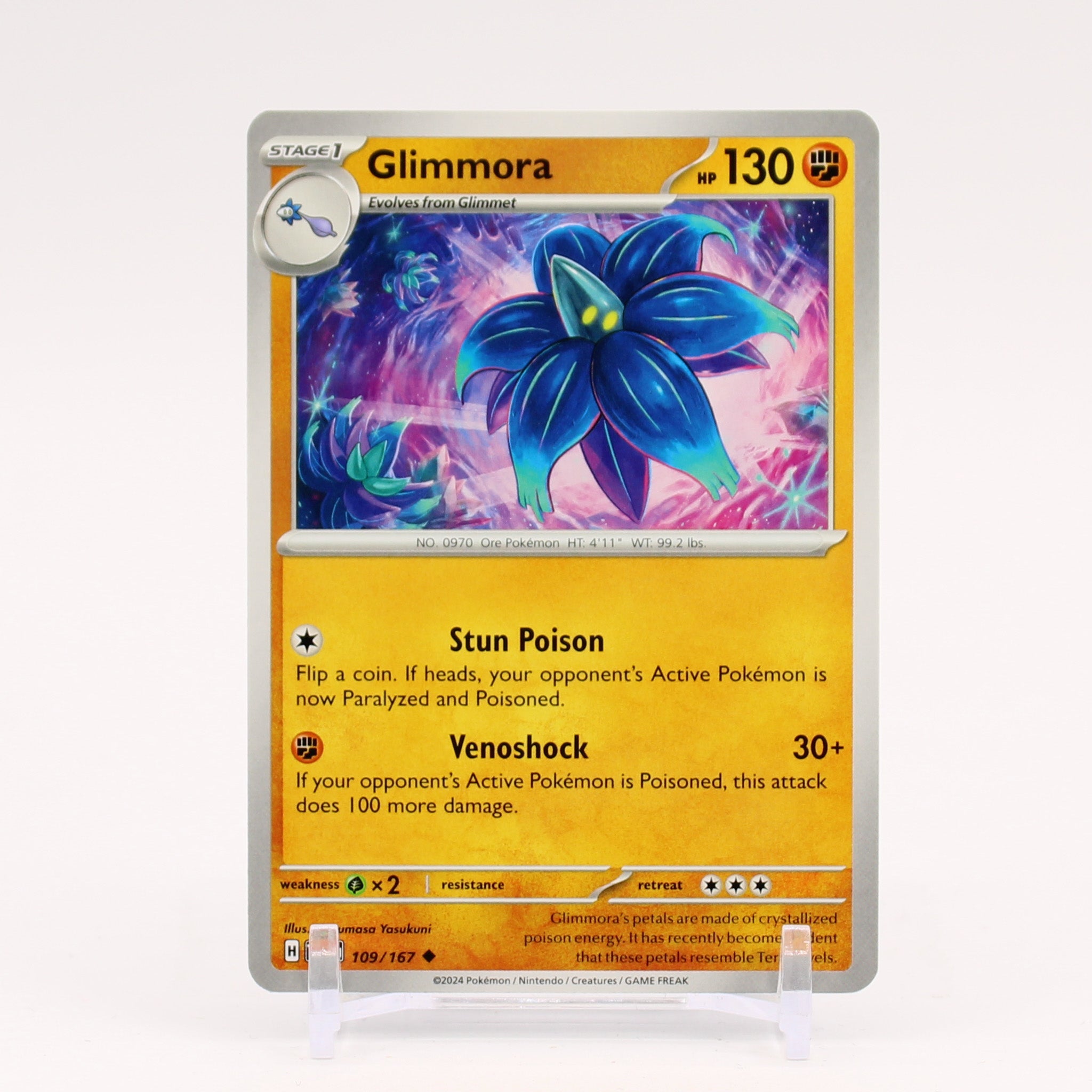 Glimmora - 109/167 Twilight Masquerade Pokemon - NM/MINT