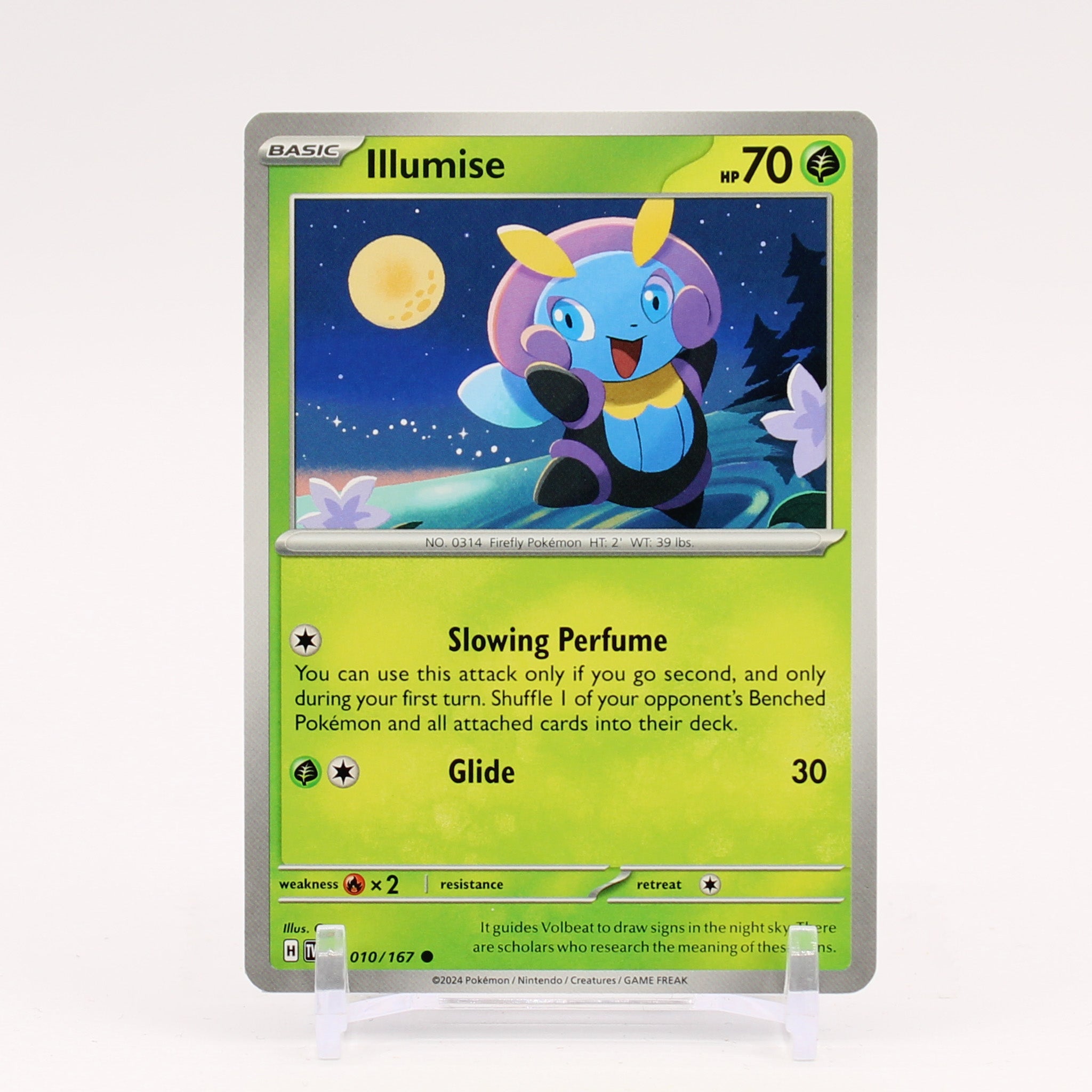 Illumise - 010/167 Twilight Masquerade Pokemon - NM/MINT