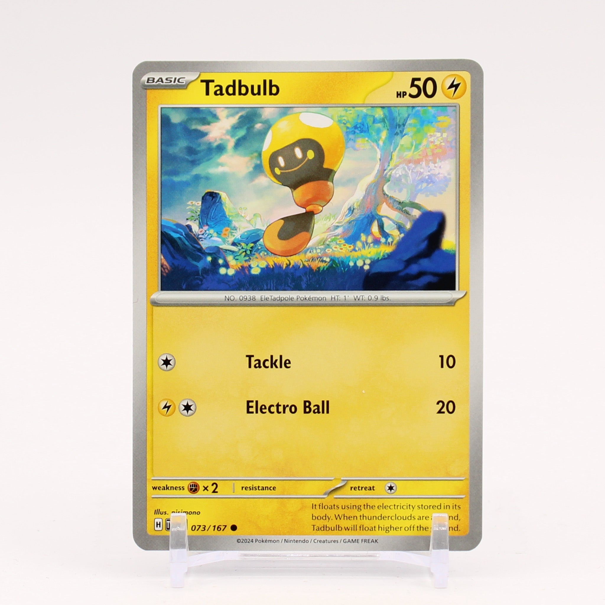 Tadbulb - 073/167 Twilight Masquerade Pokemon - NM/MINT