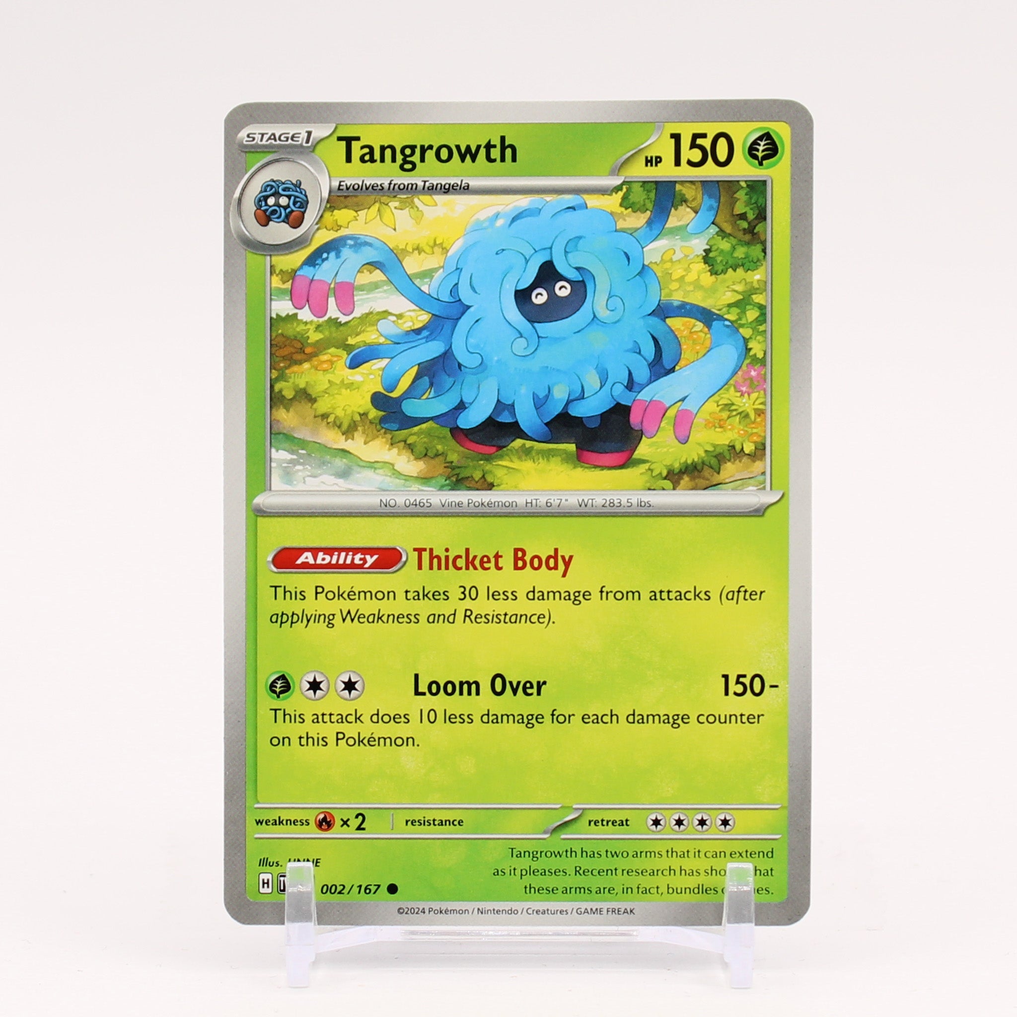 Tangrowth - 002/167 Twilight Masquerade Pokemon - NM/MINT