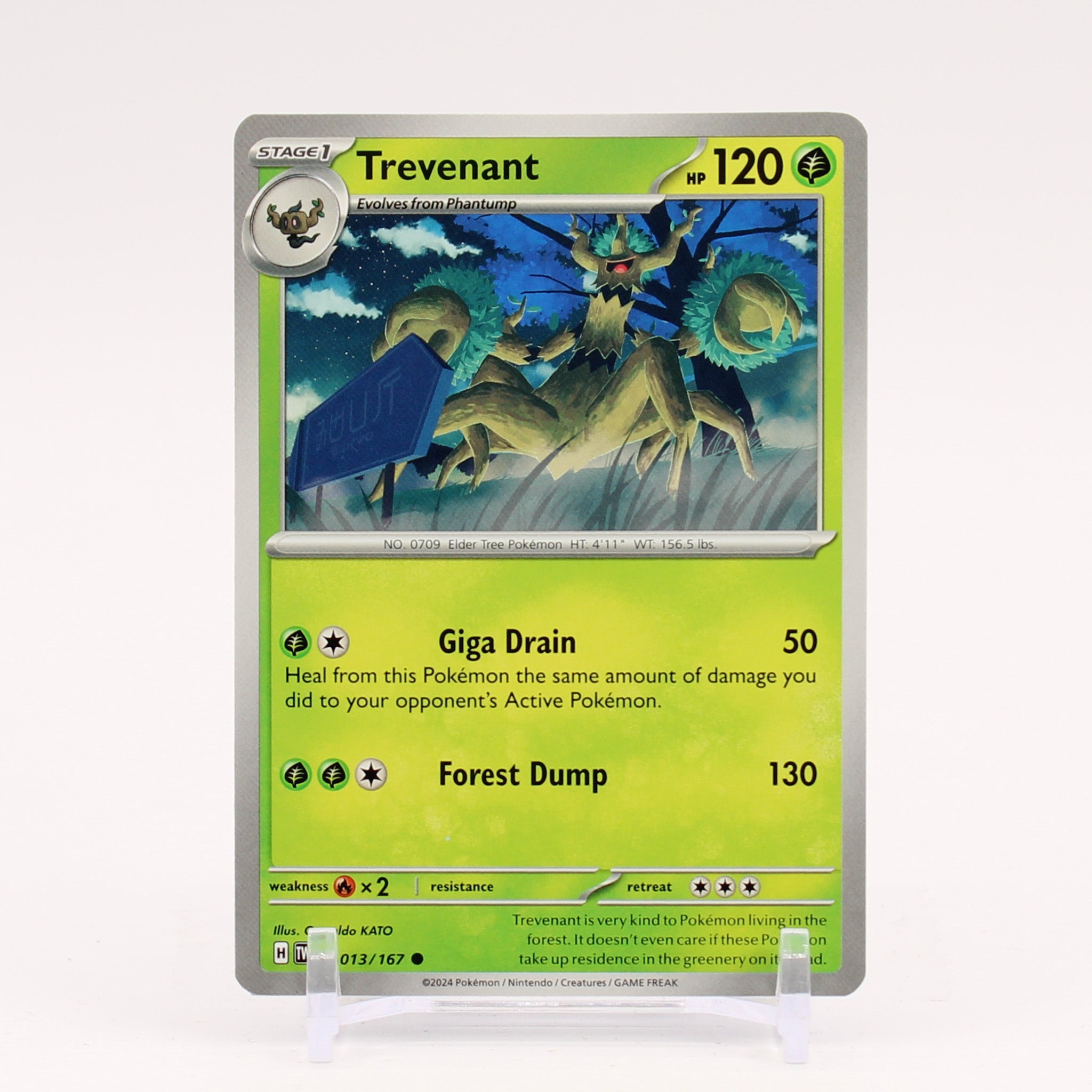 Trevenant - 013/167 Twilight Masquerade Pokemon - NM/MINT