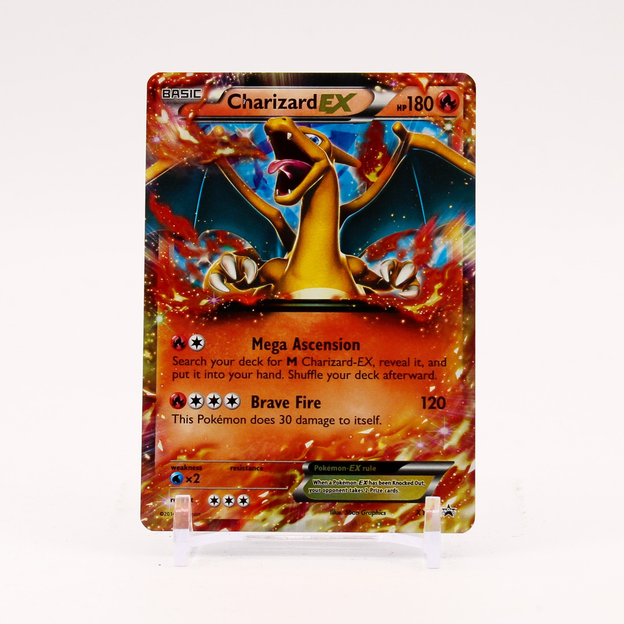 Charizard EX - XY17 Black Star Promo Pokemon - LP