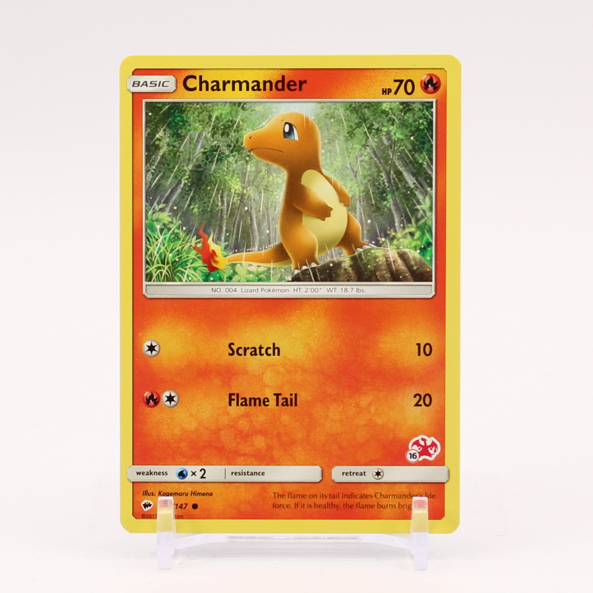 Charmander - Battle Academy Stamped Promo Pokemon - NM/MINT