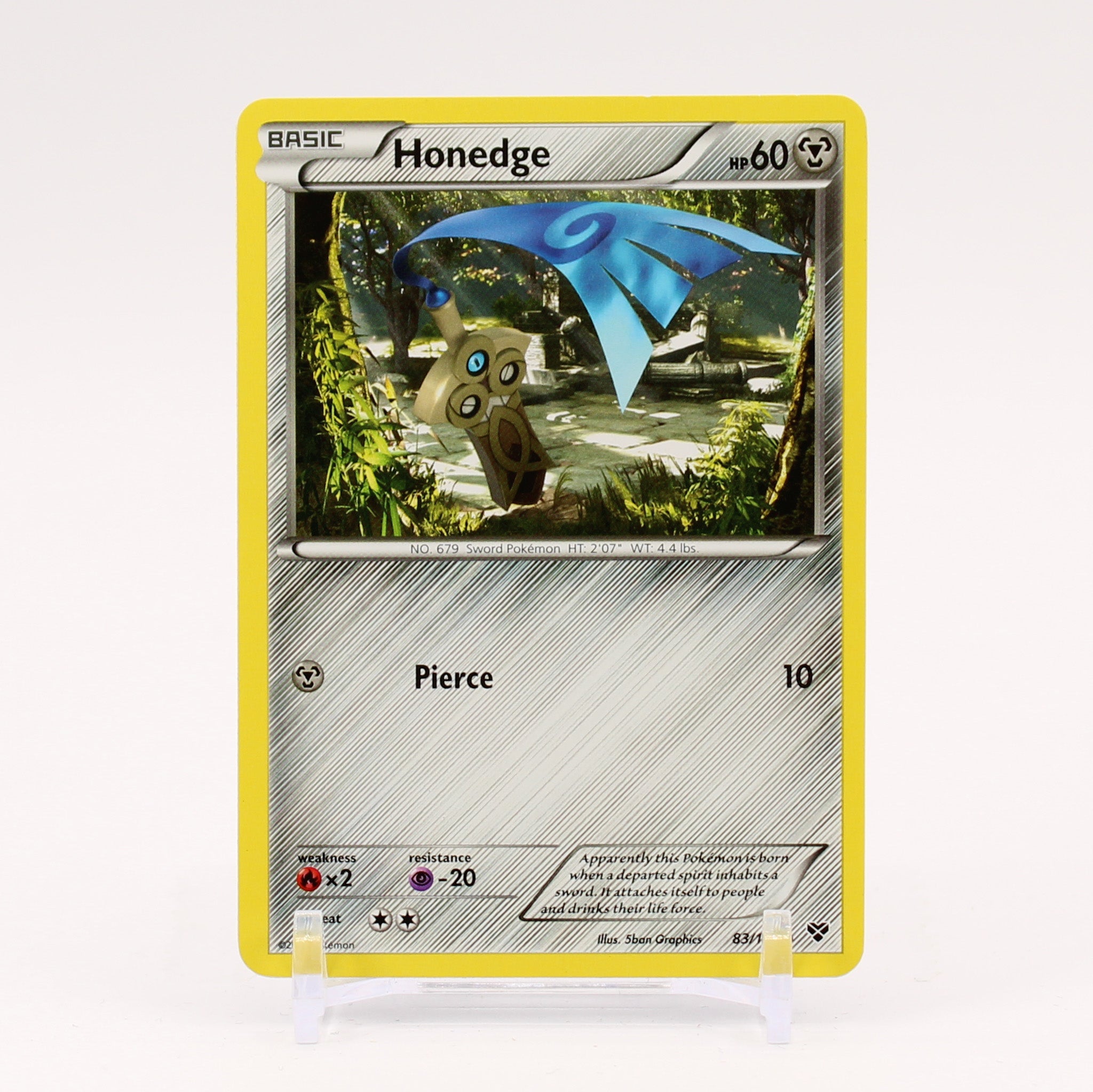 Honedge - 83/146 XY Pokemon - NM