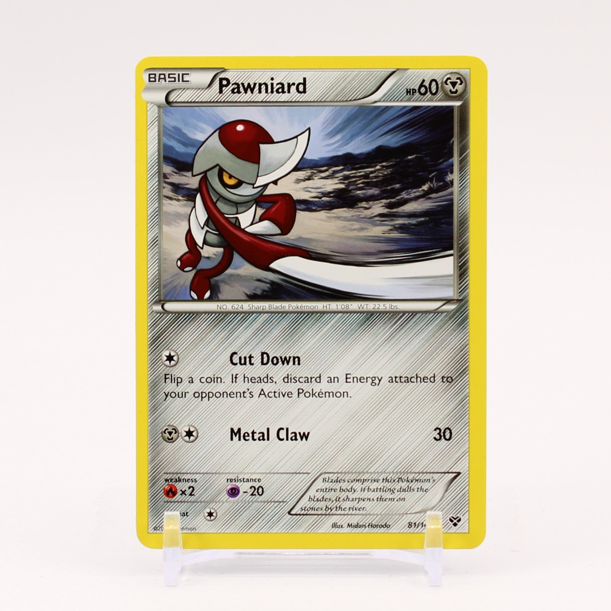 Pawniard - 81/146 XY Pokemon - NM