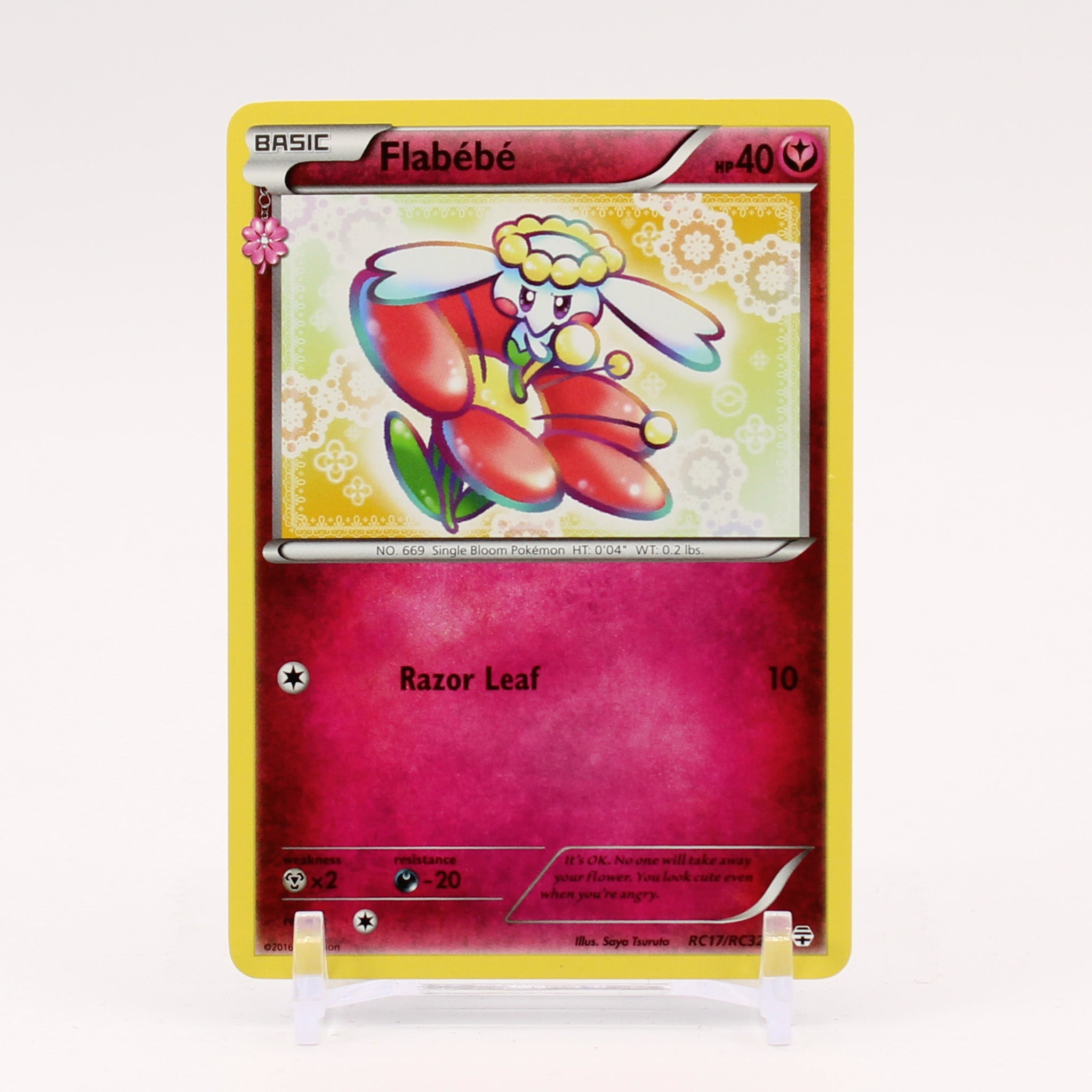 Flabebe - RC17/RC32 Generations Radiant Collection Pokemon - NM