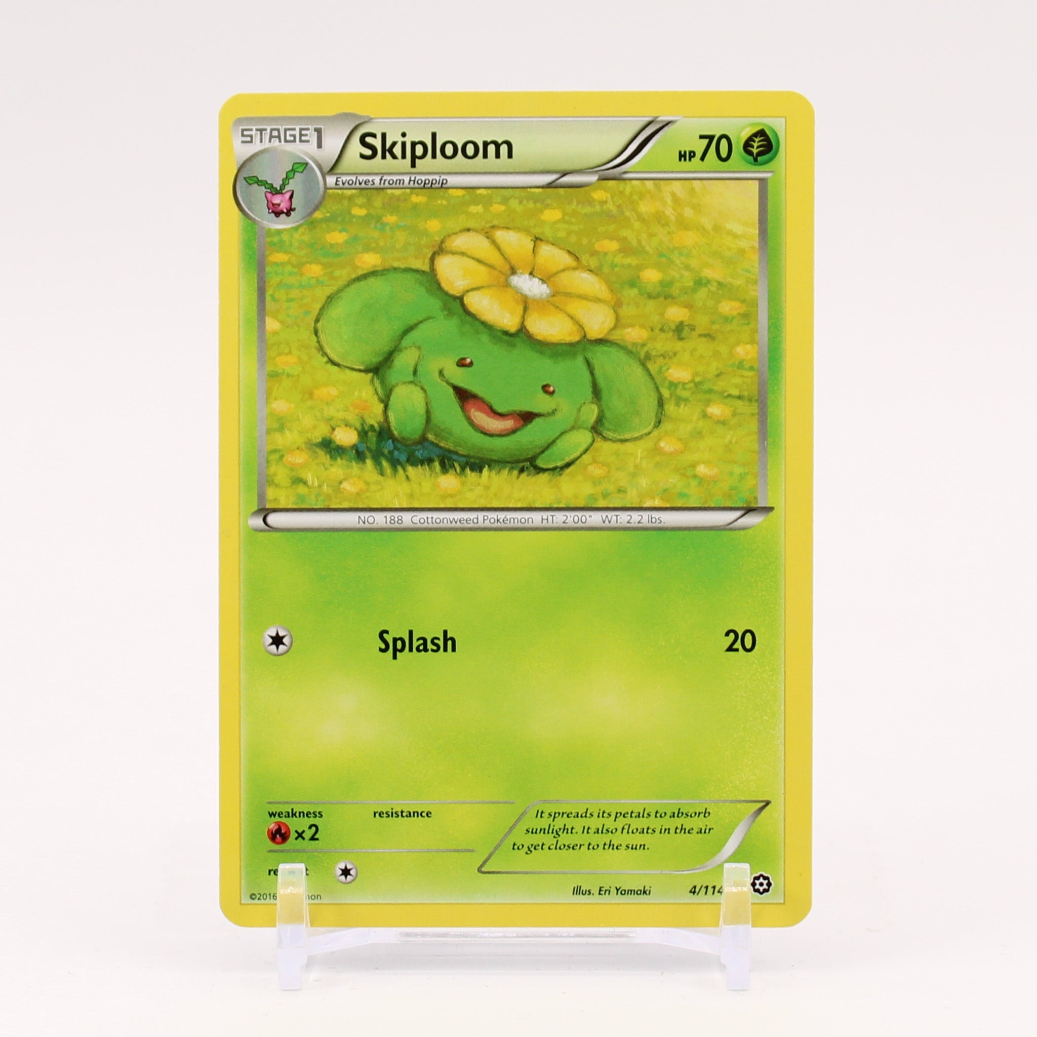 Skiploom - 4/114 Steam Siege Pokemon - NM