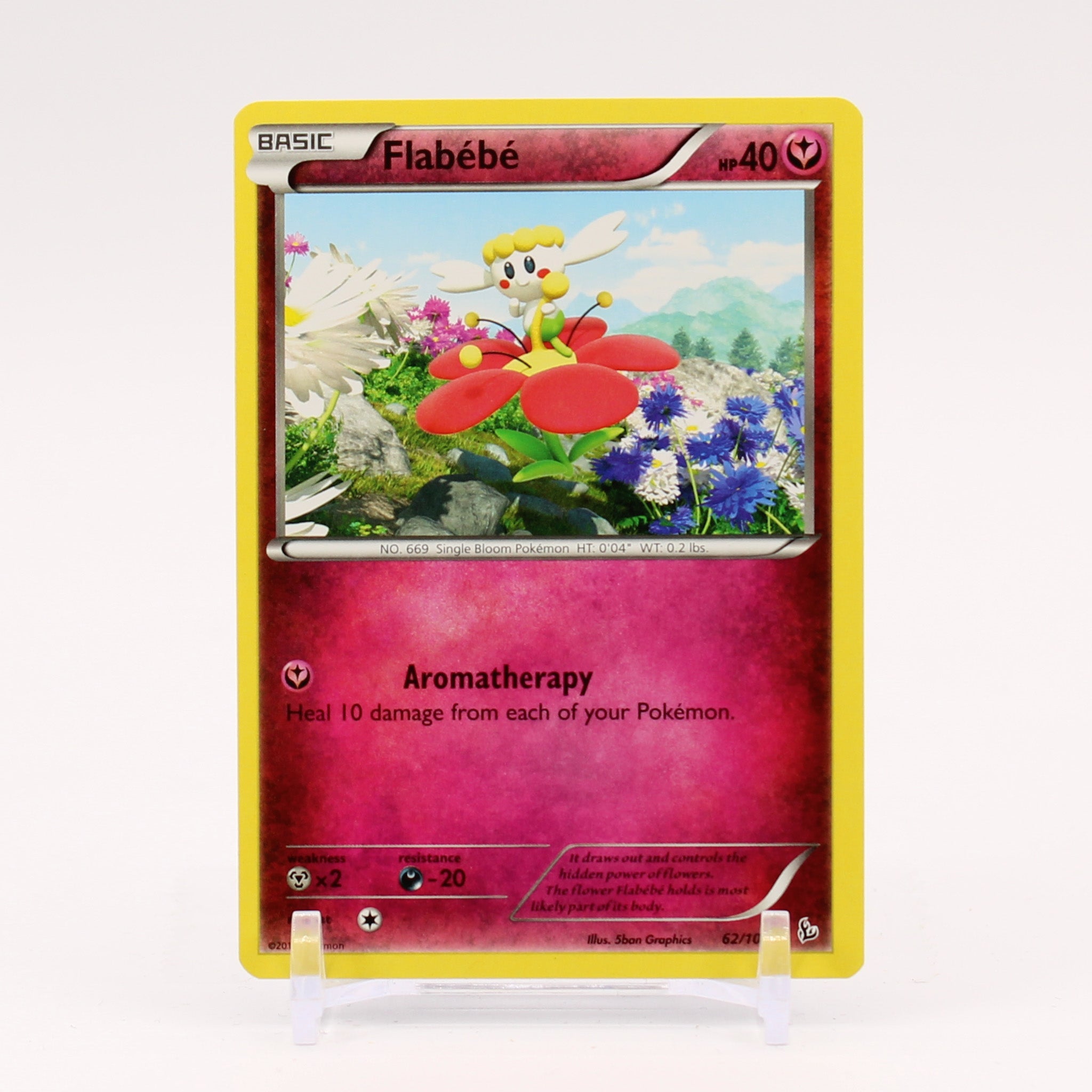 Flabebe - 62/106 Flash Fire Pokemon - NM