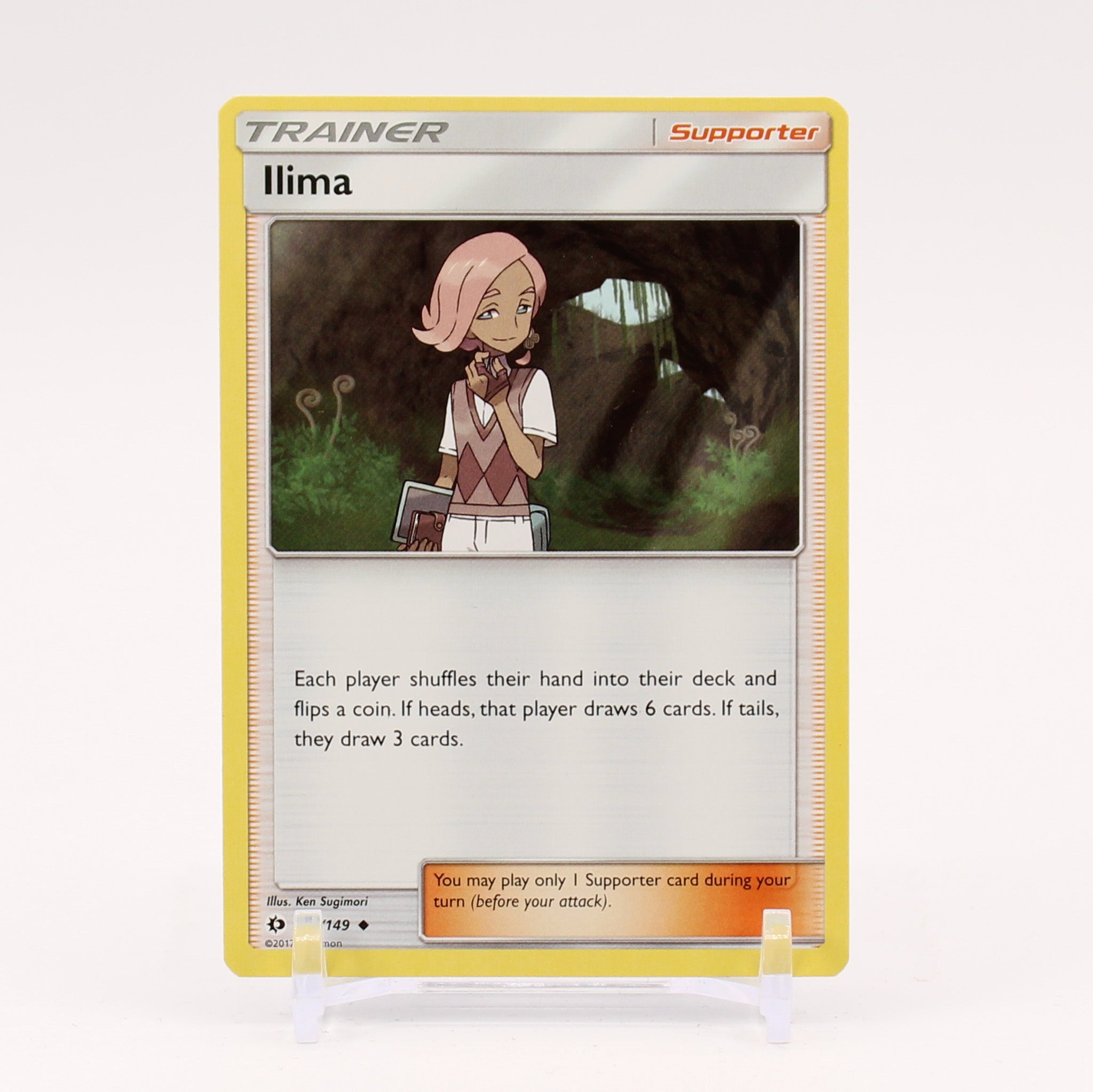 Ilima - 121/149 Sun & Moon Trainer - NM/MINT