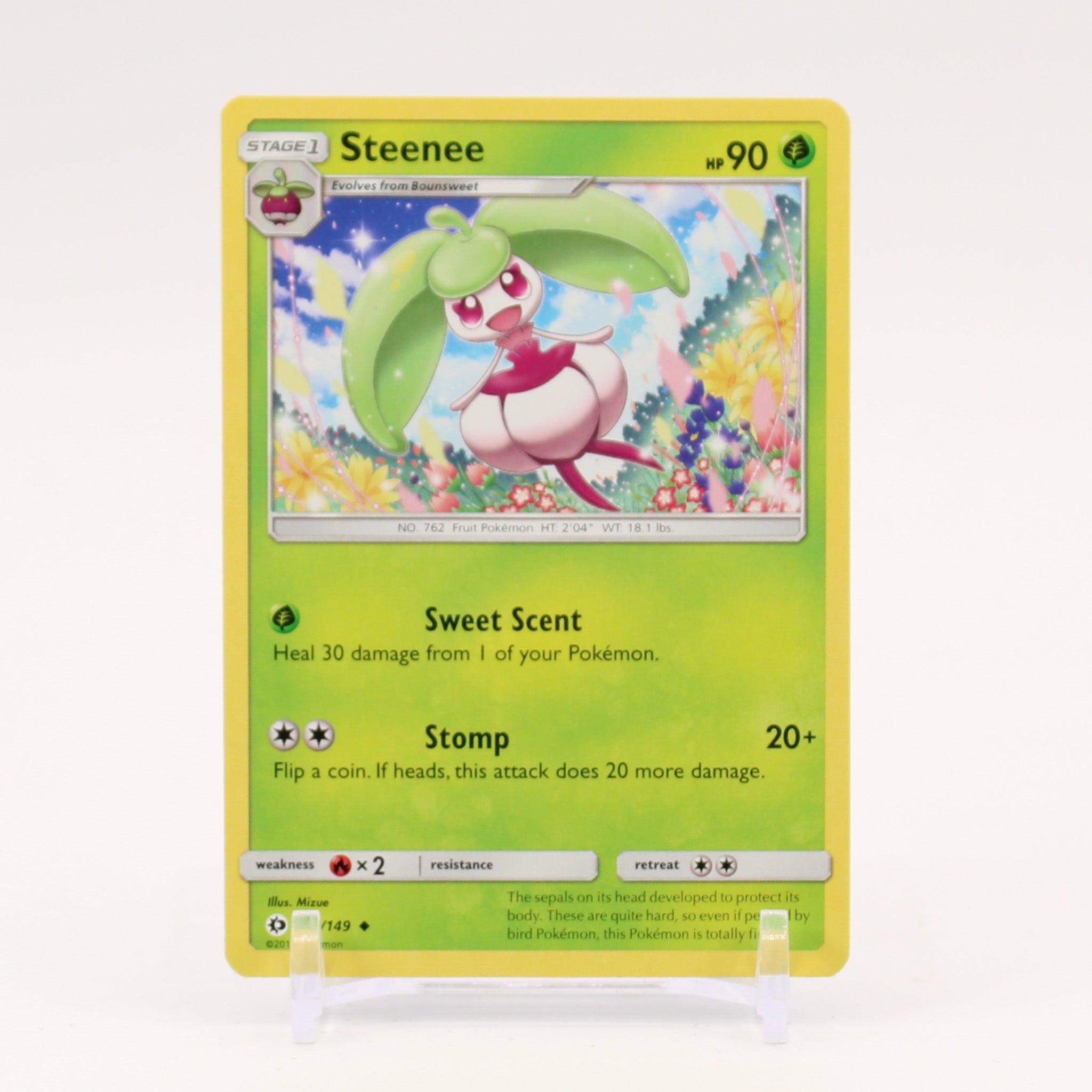 Steene - 19/149 Sun & Moon Pokemon - NM/MINT