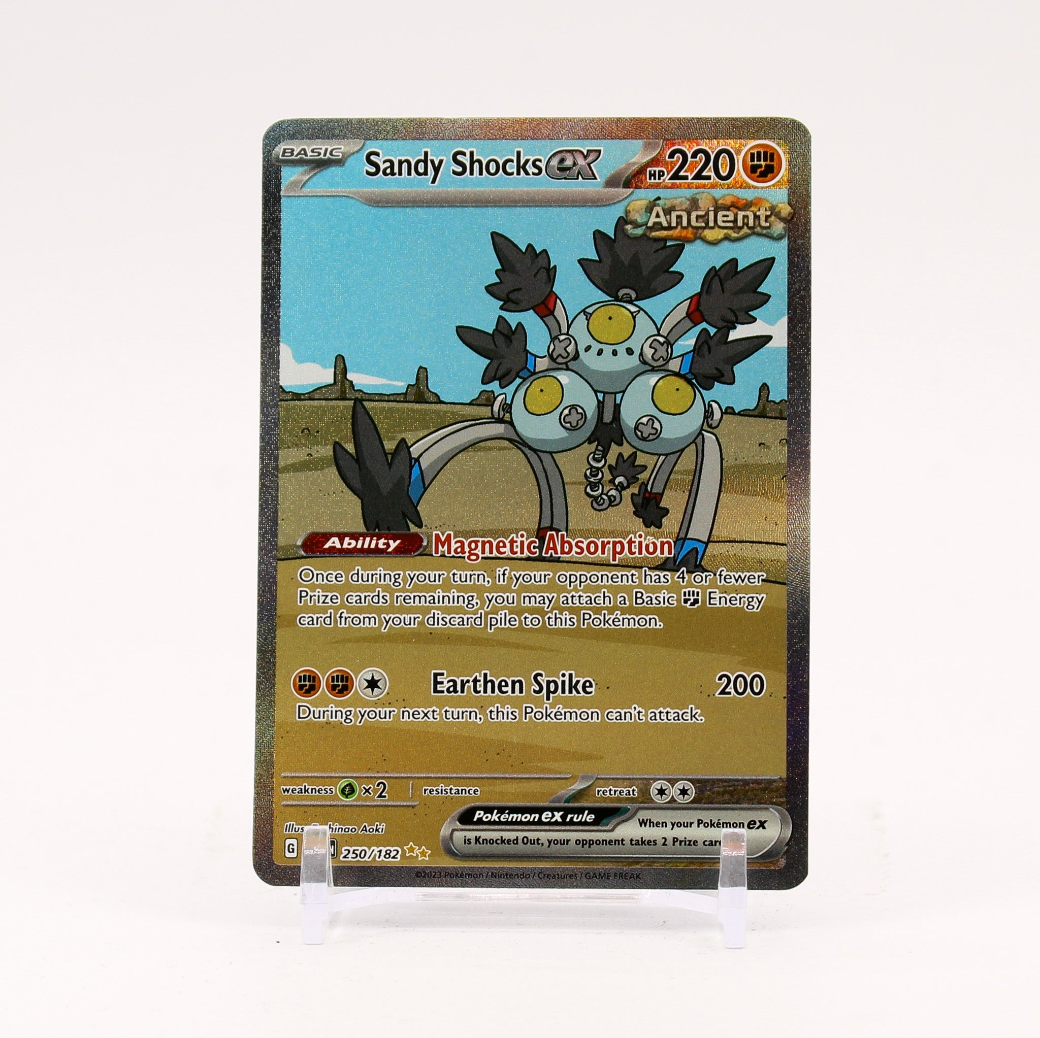 Sandy Shocks ex - 250/182 Paradox Rift Special Illustration Rare Pokemon - NM/MINT