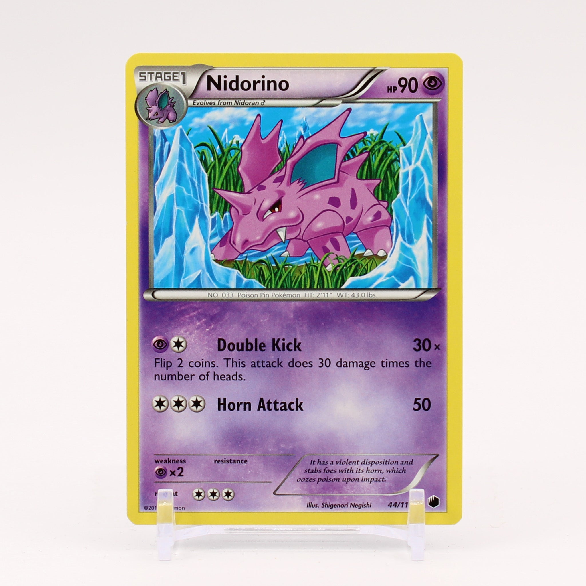 Nidorino - 44/116 Plasma Freeze Pokemon - NM