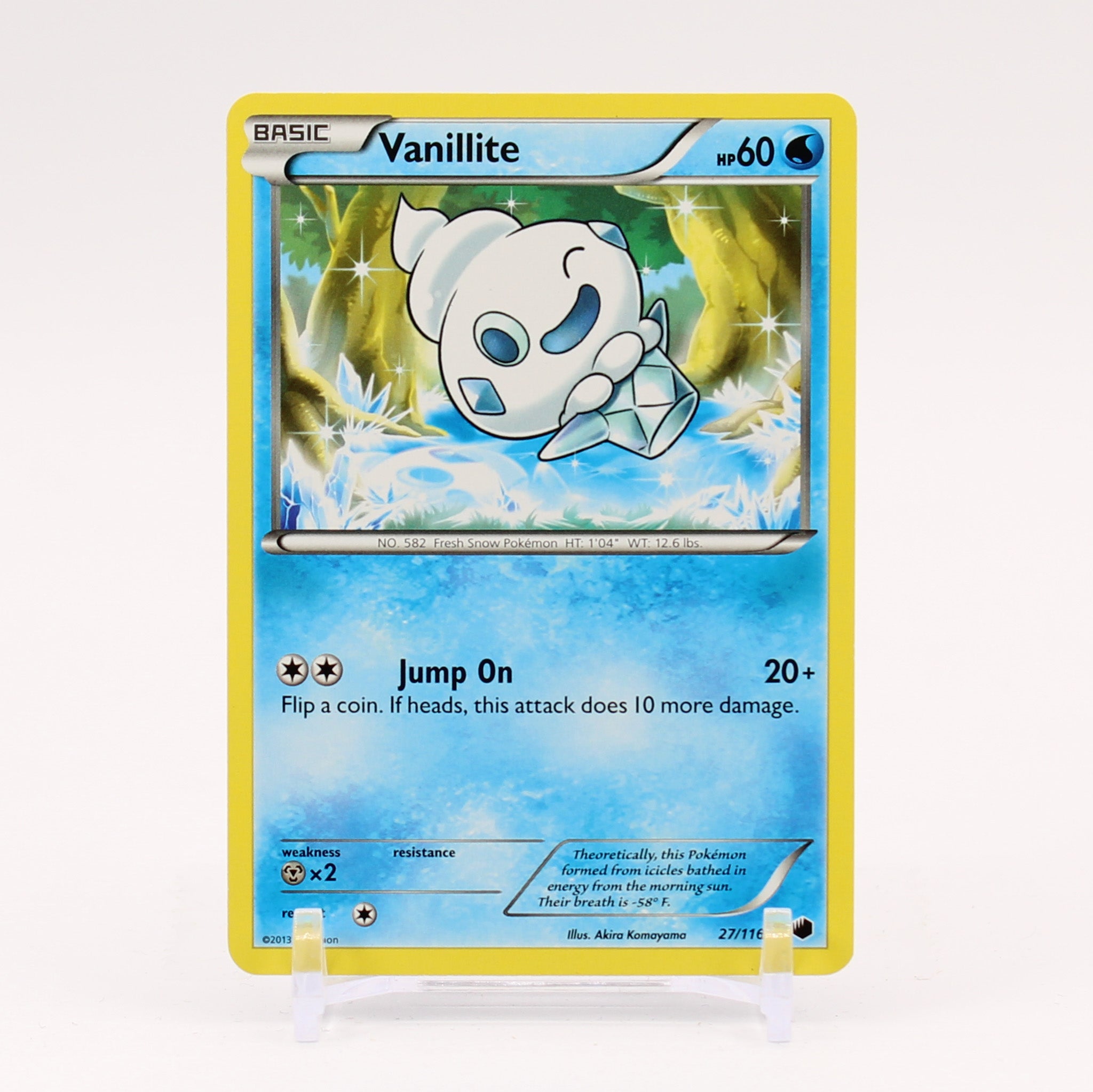 Vanillite - 27/116 Plasma Freeze Pokemon - NM